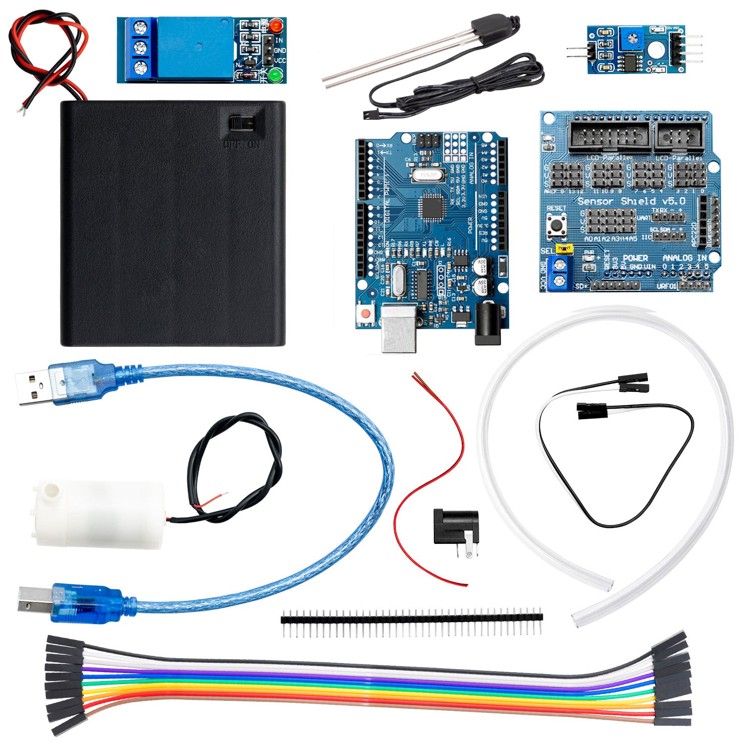 Plant Watering Kit met bodemvochtigheidssensor - Automatische Watering Module DIY Kit Automatische Waterpomp