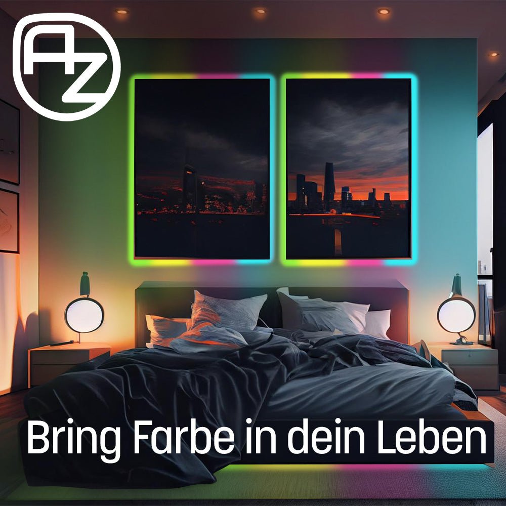 WS2812B 60 LEDs/m 60 Pixels/m LED Strip RGB adressierbarer LED Streifen mit 5050 SMD LEDs IP66 Weiss Wasserdicht Staubdicht - AZ - Delivery