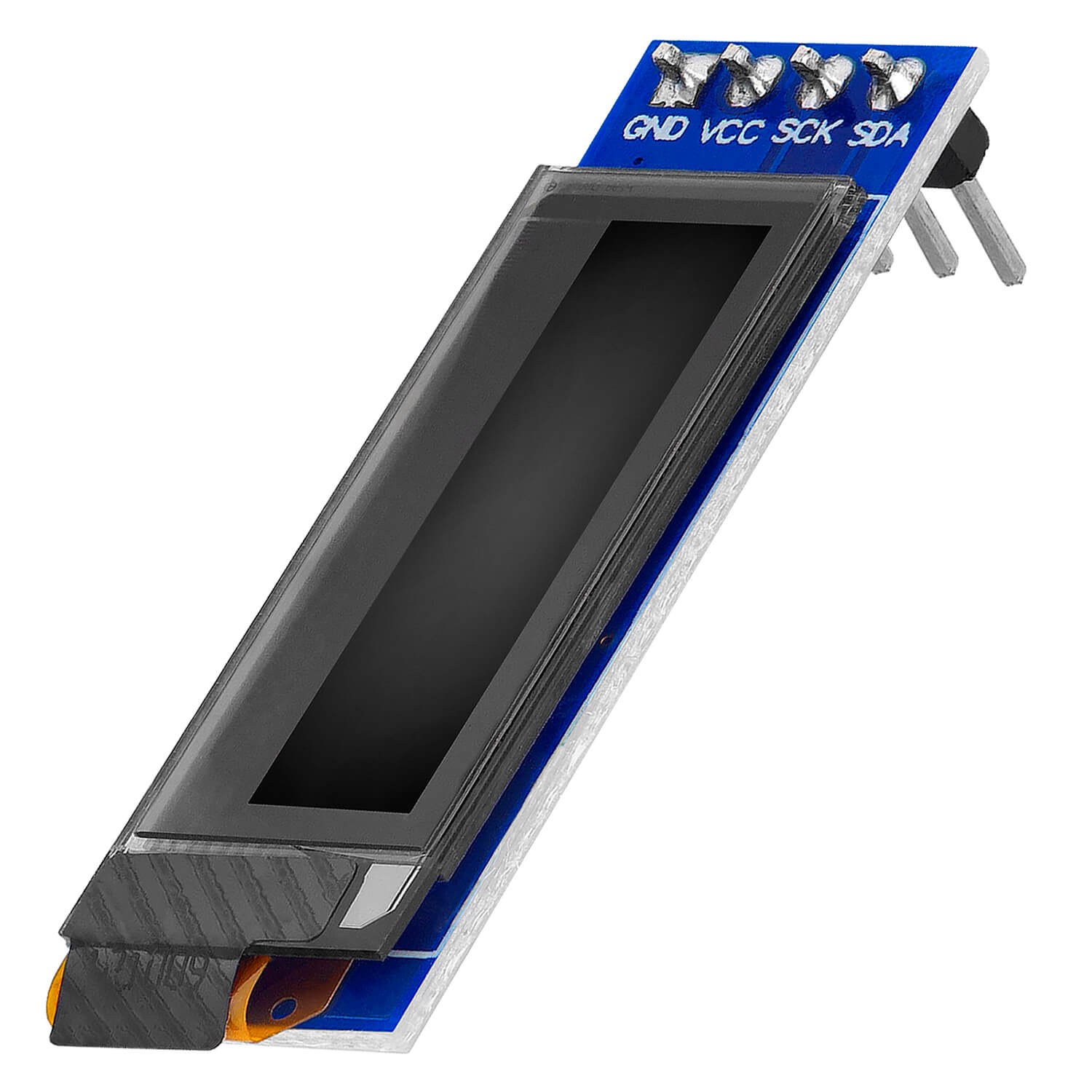 0,91 Zoll OLED I2C Display 128 x 32 Pixel SSD1306 kompatibel mit Arduino und Raspberry Pi