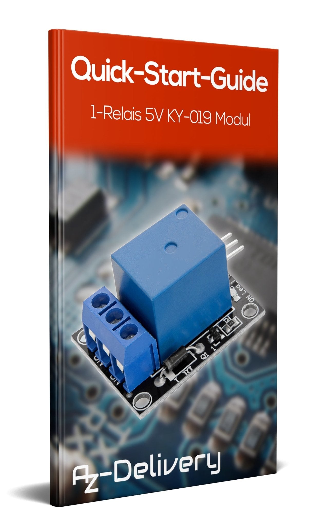 1-channel relay 5V KY-019 module high-level trigger