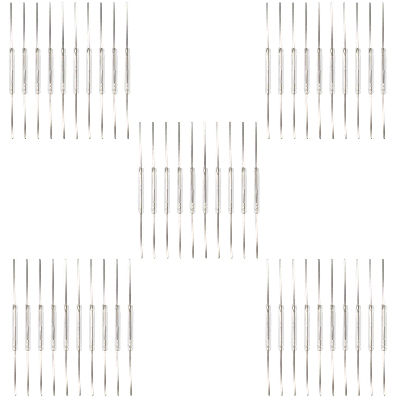 10x N/O Reed Interrupteur magnétique 2 * 14mm Interrupteur à induction magnétique pour Arduino