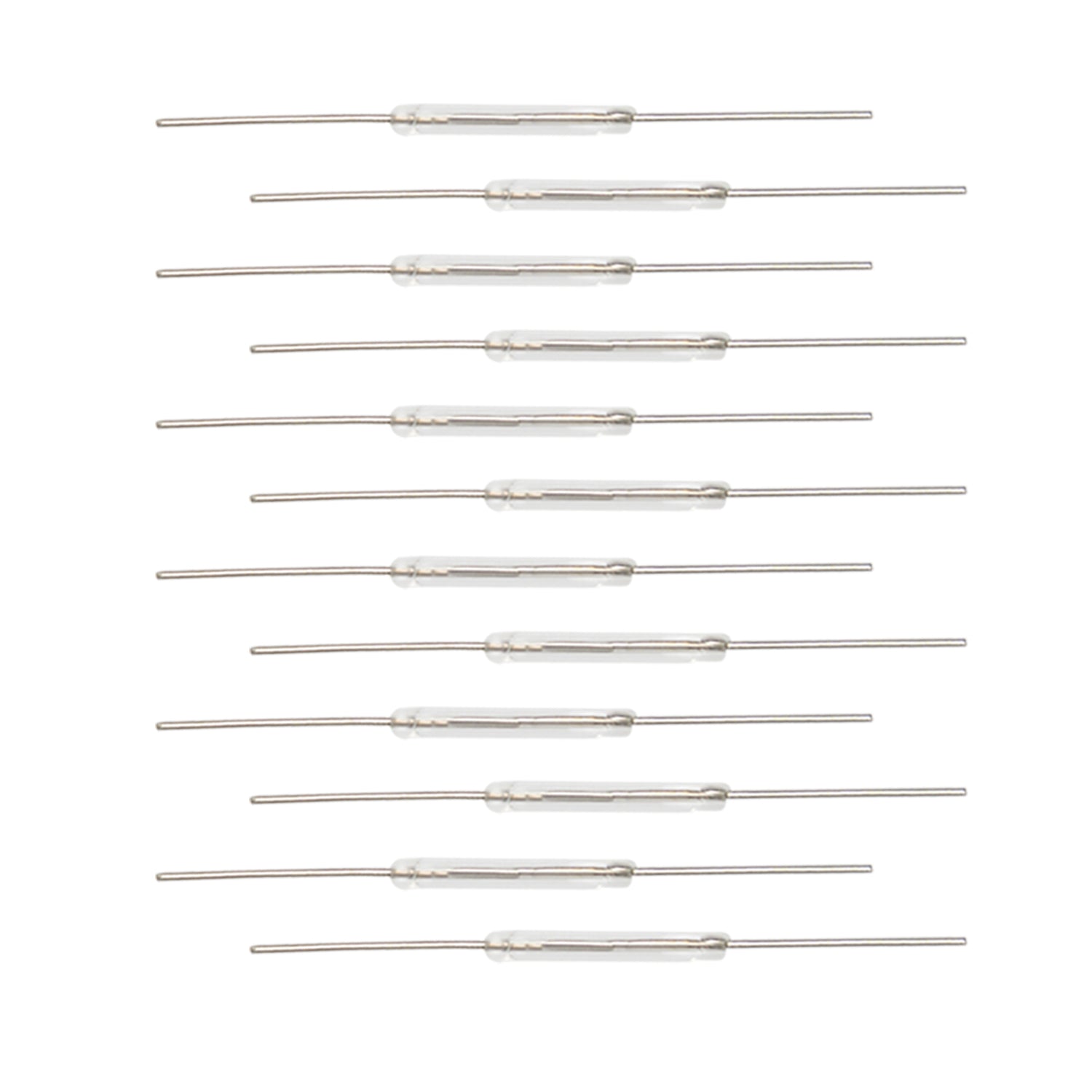 10x N/O Reed Interrupteur magnétique 2 * 14mm Interrupteur à induction magnétique pour Arduino