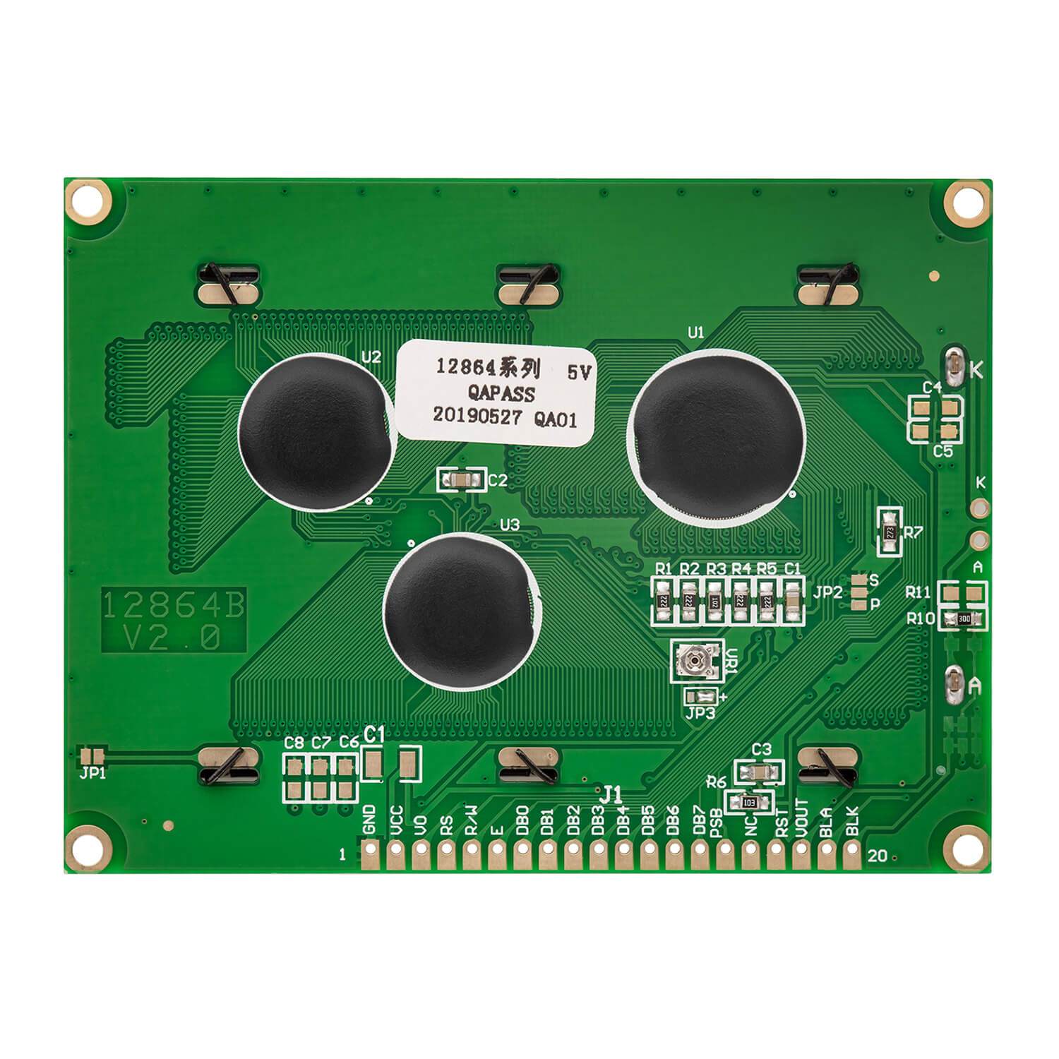 Products 128 x 64 Pixel LCD Display 12864 Display Modul kompatibel mit Arduino und Raspberry Pi