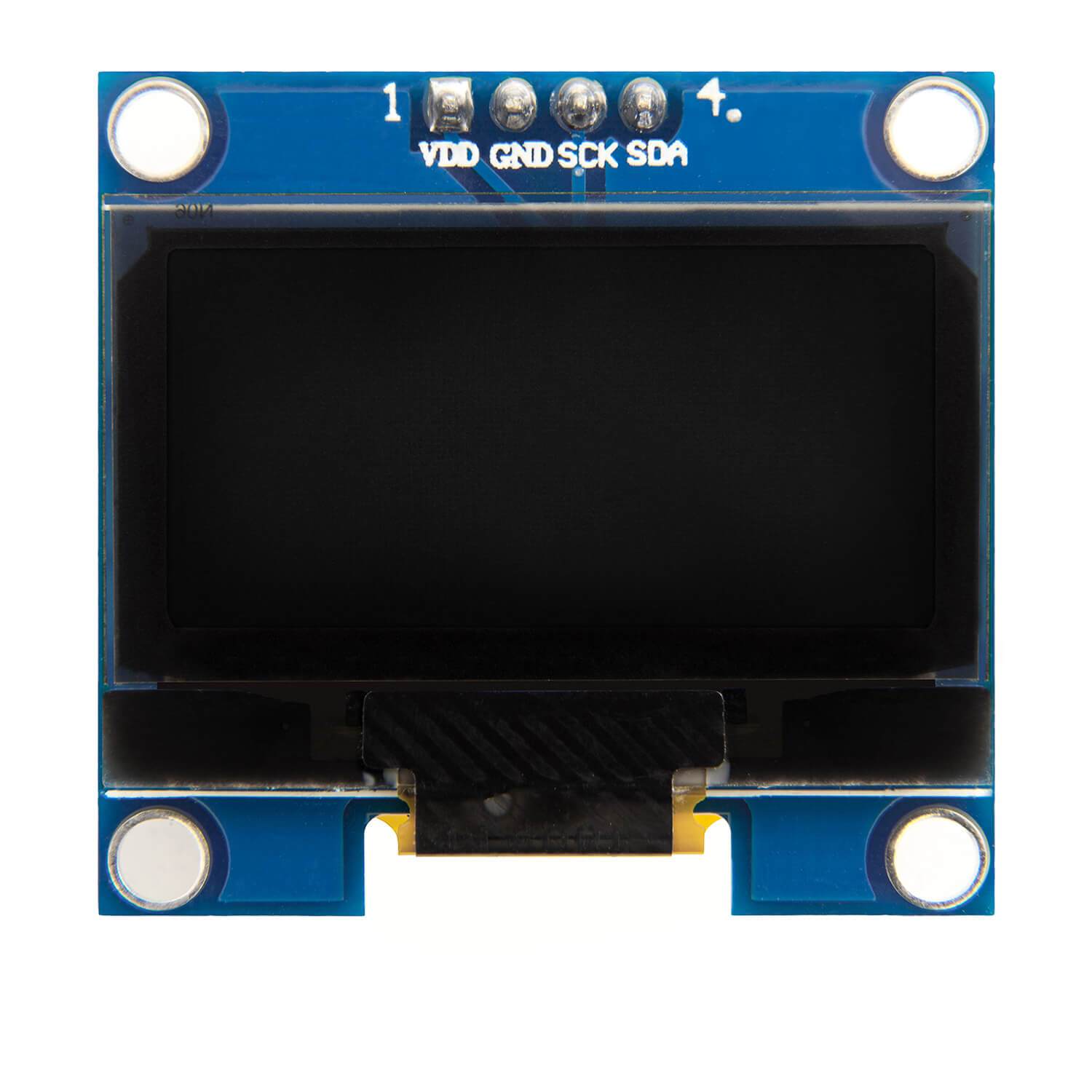 1,3 Zoll OLED I2C 128 x 64 Pixel Display SSD1306 kompatibel mit Arduino und Raspberry Pi