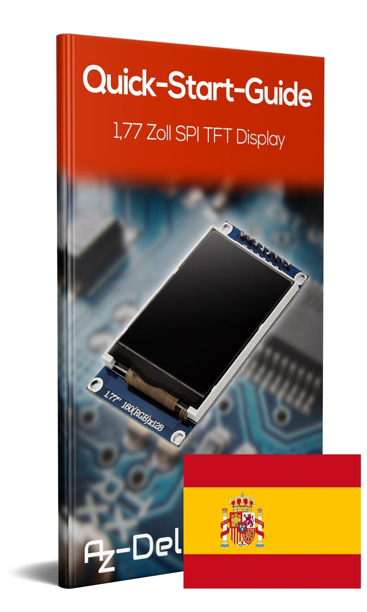 Pantalla SPI TFT de 1.77 pulgadas
