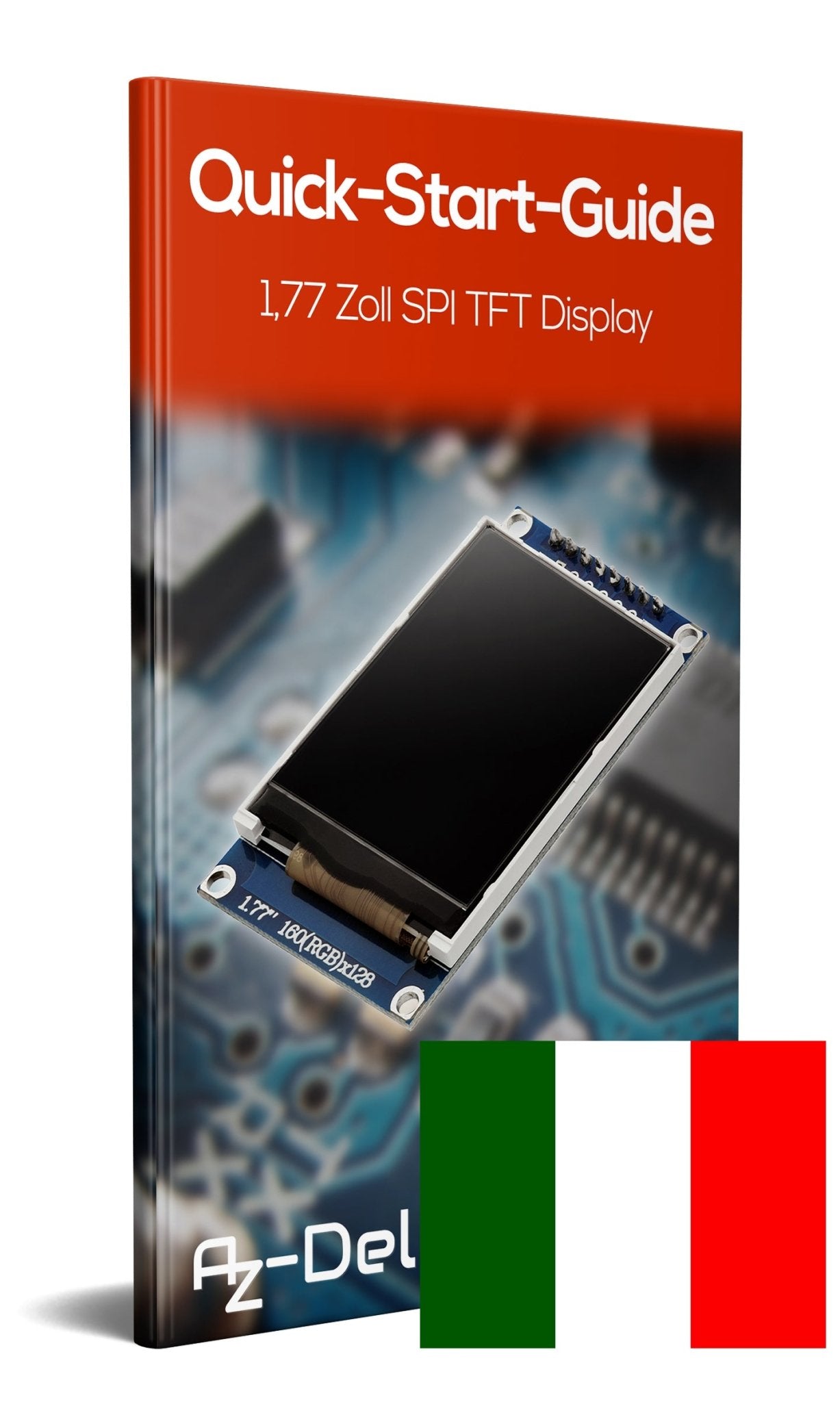 1,77 Zoll SPI TFT-Display und 128x160 Pixeln