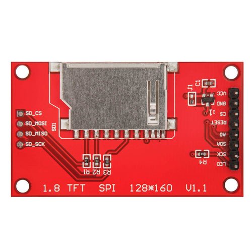 1,8 "TFT display on the ESP32 Dev Kit C