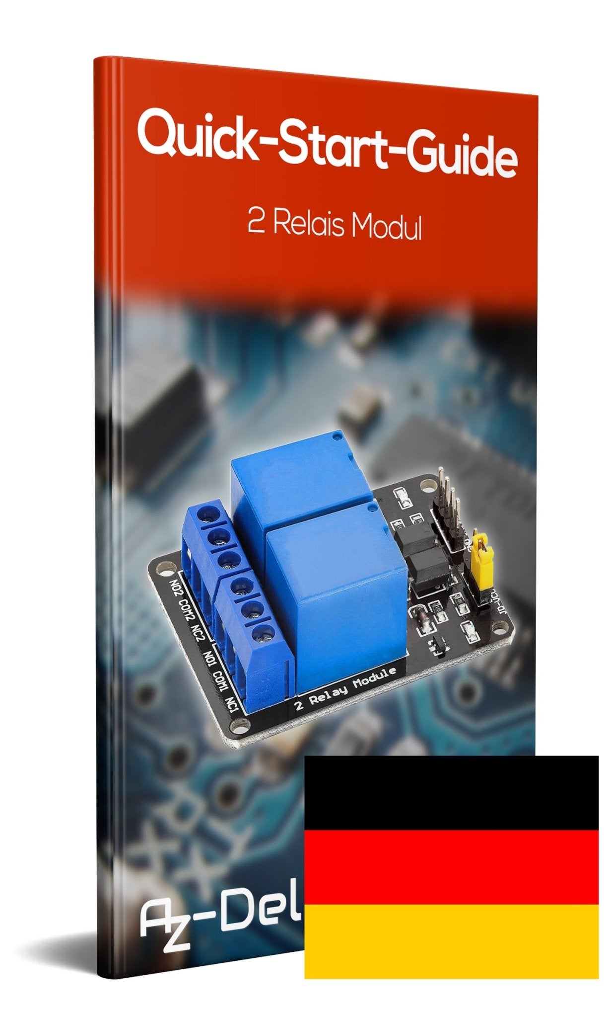 2-channel relay module 5V with optocoupler low-level trigger