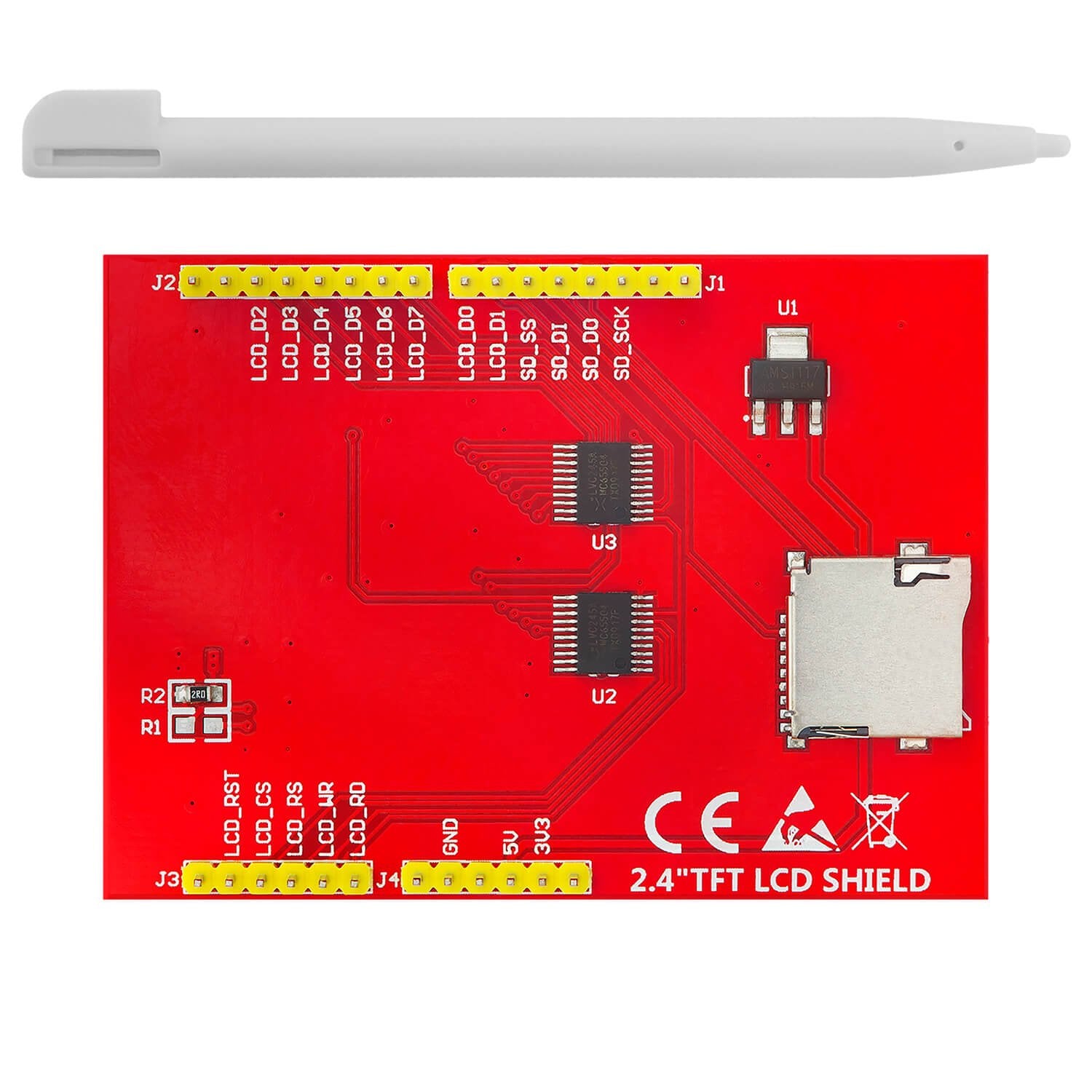 2,4 Zoll TFT LCD Touch Display kompatibel mit Arduino
