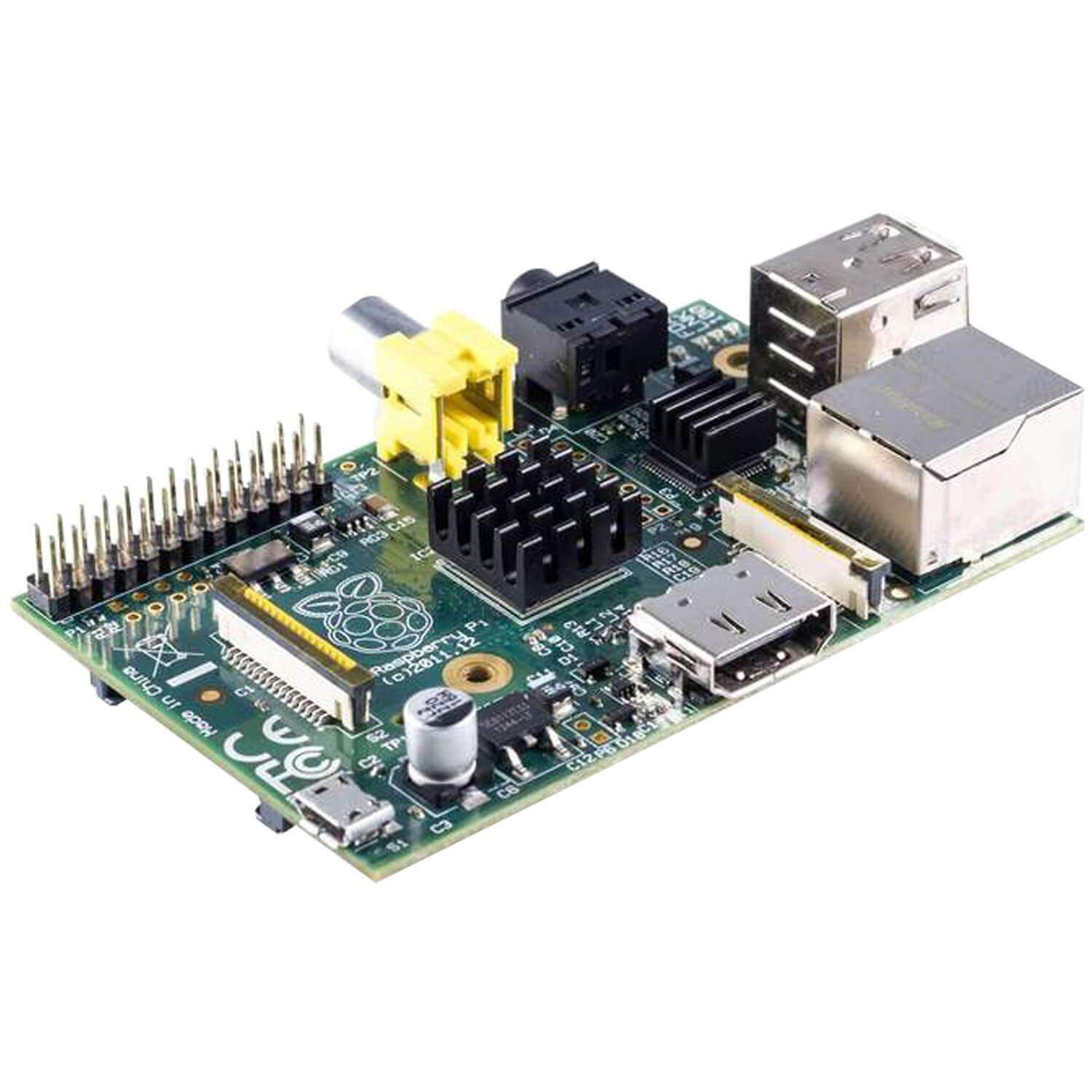 2er Set schwarze Alu Kühlkörper passiv für Raspberry Pi 3 mit wärmeleitender Spezialklebefolie RaspberryPi Zubehör AZ-Delivery 