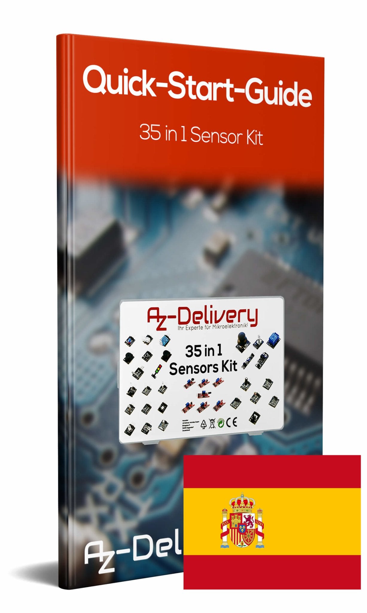 35 in 1 Sensorenkit Modulkit und Zubehörkit kompatibel mit Arduino und Raspberry Pi