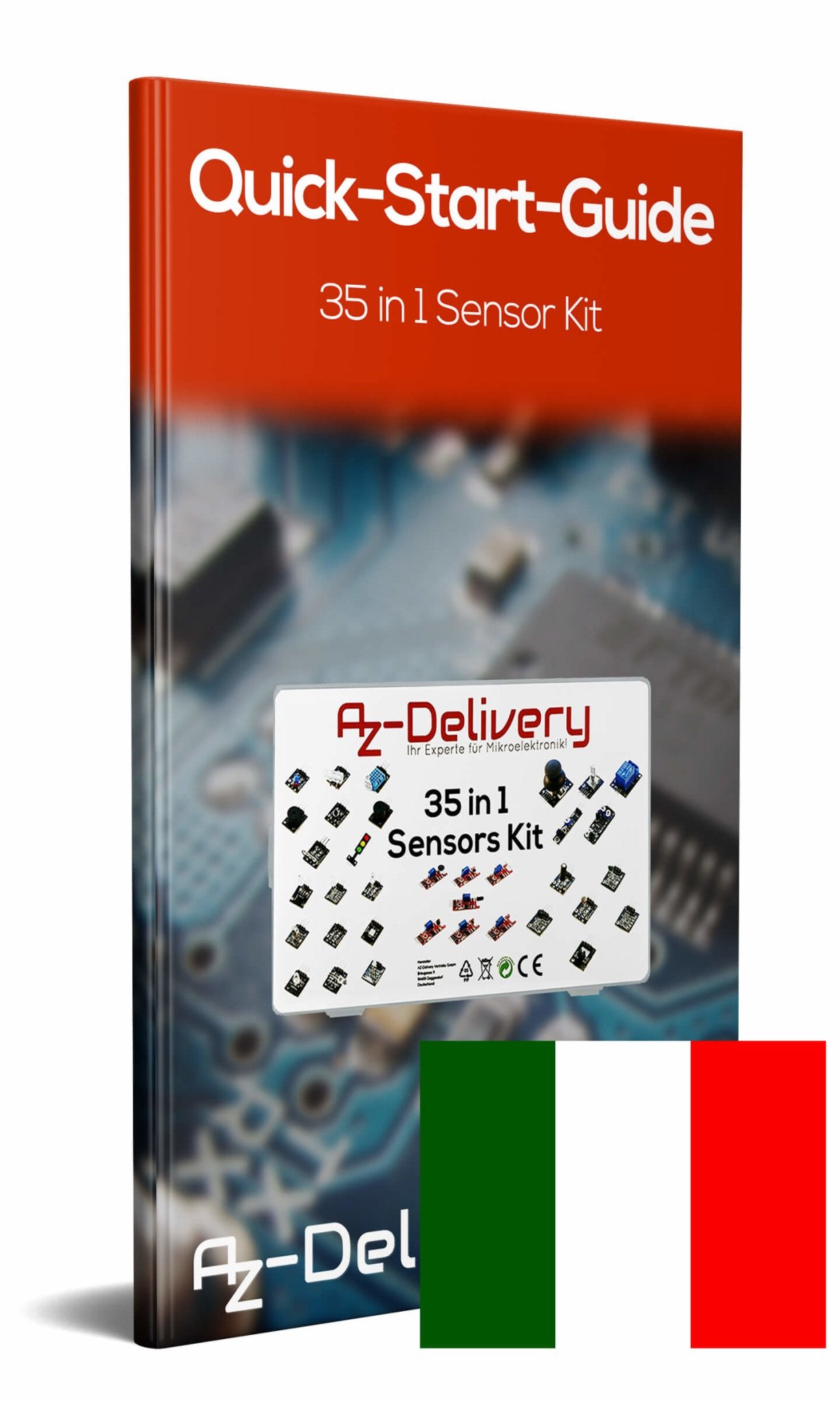 35 in 1 Sensorenkit Modulkit und Zubehörkit kompatibel mit Arduino und Raspberry Pi