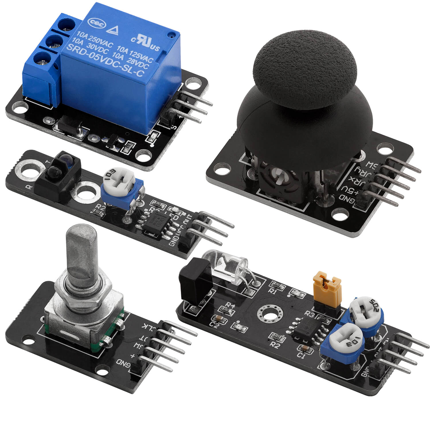 35 en 1 Kit de capteurs Kit de modules et accessoires compatibles avec Arduino et Raspberry Pi