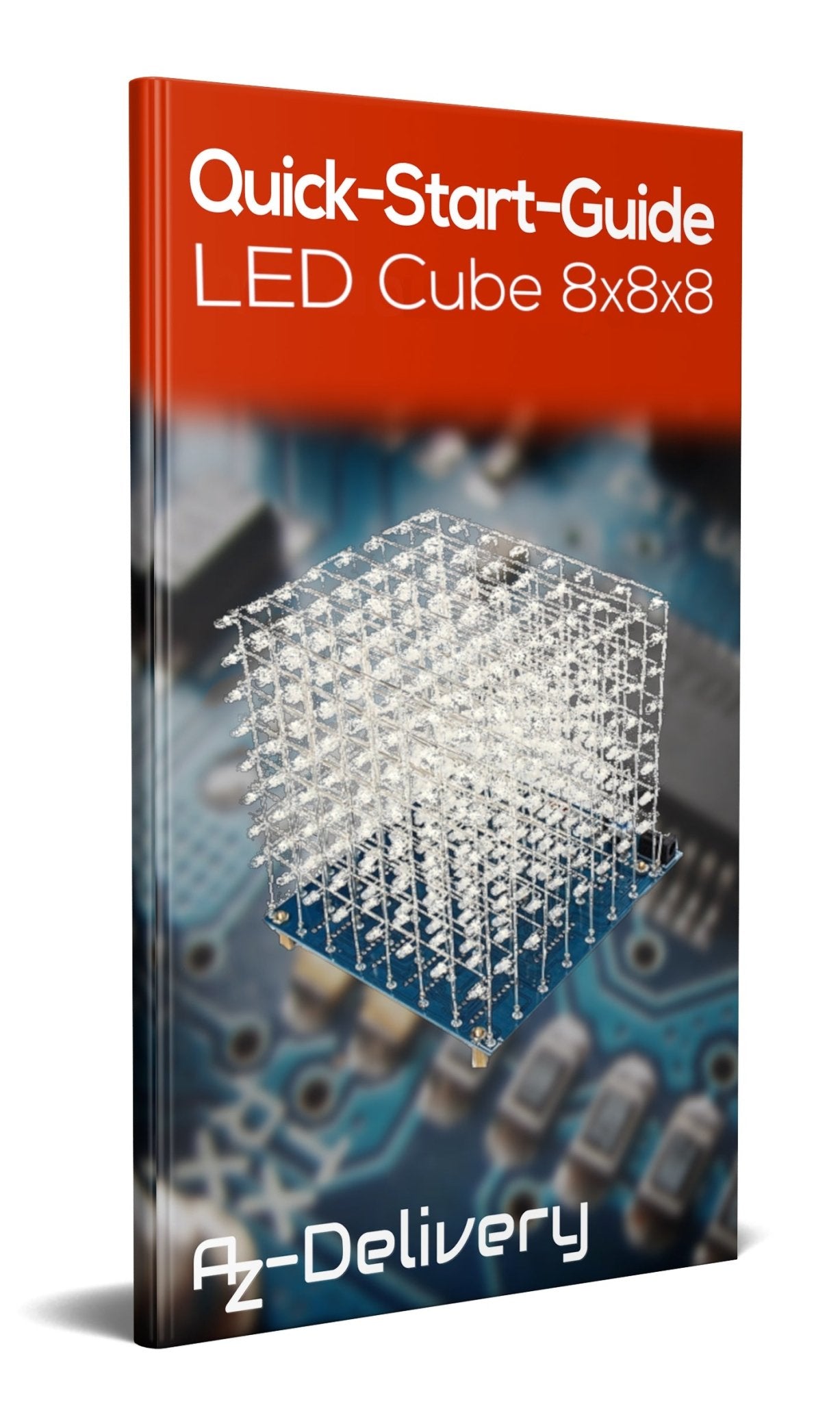 3D LED Cube 8x8x8 Light Matrix cube kit for soldering