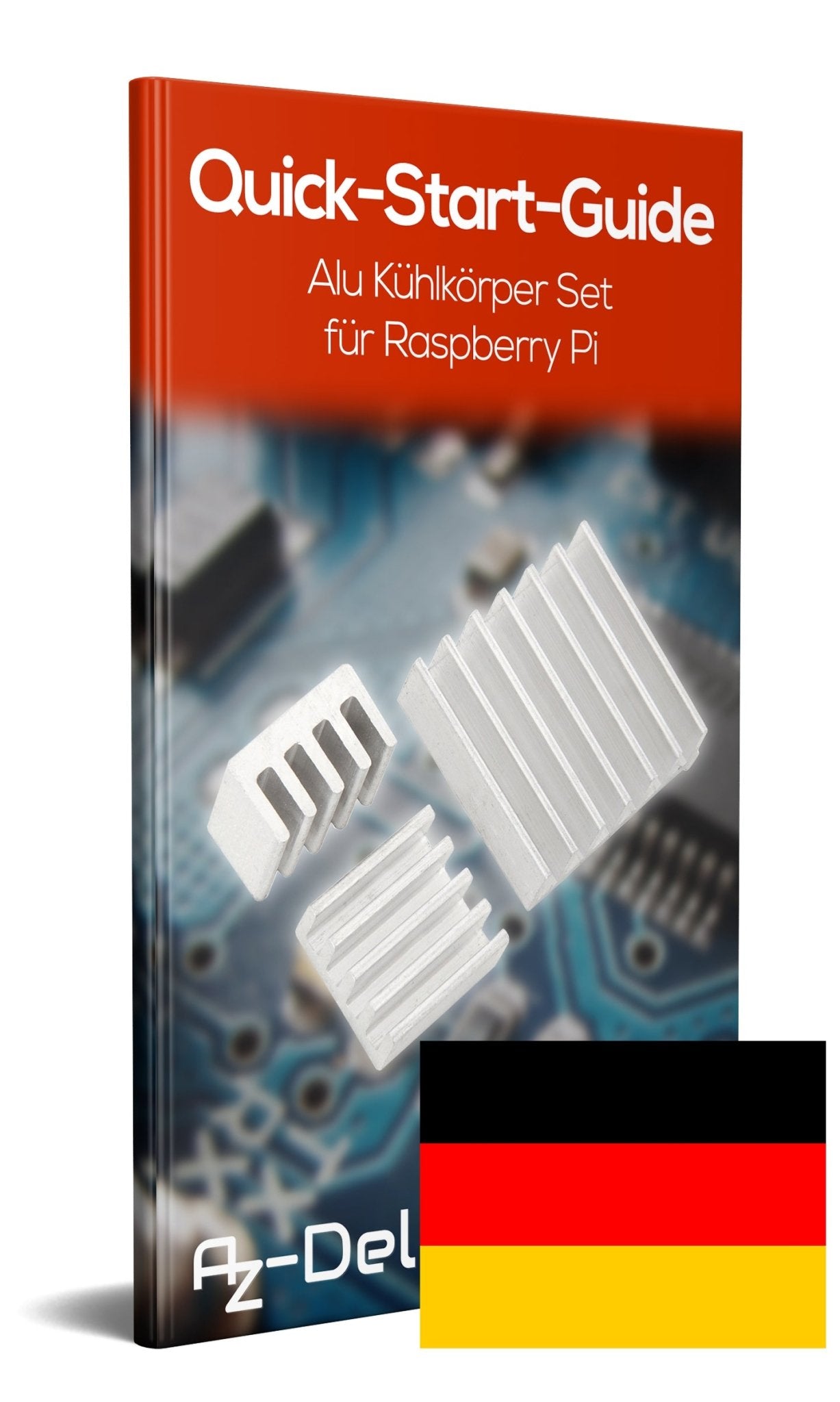 Fregadero de calor de aluminio para Raspberry Pi