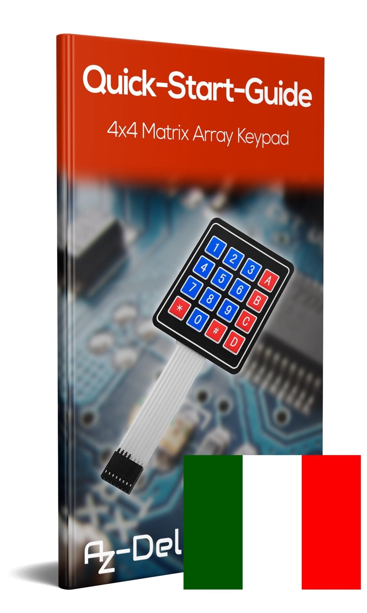 4x4 Matrix Array Keypad Tastenfeld Tastatur kompatibel mit Arduino und Raspberry Pi