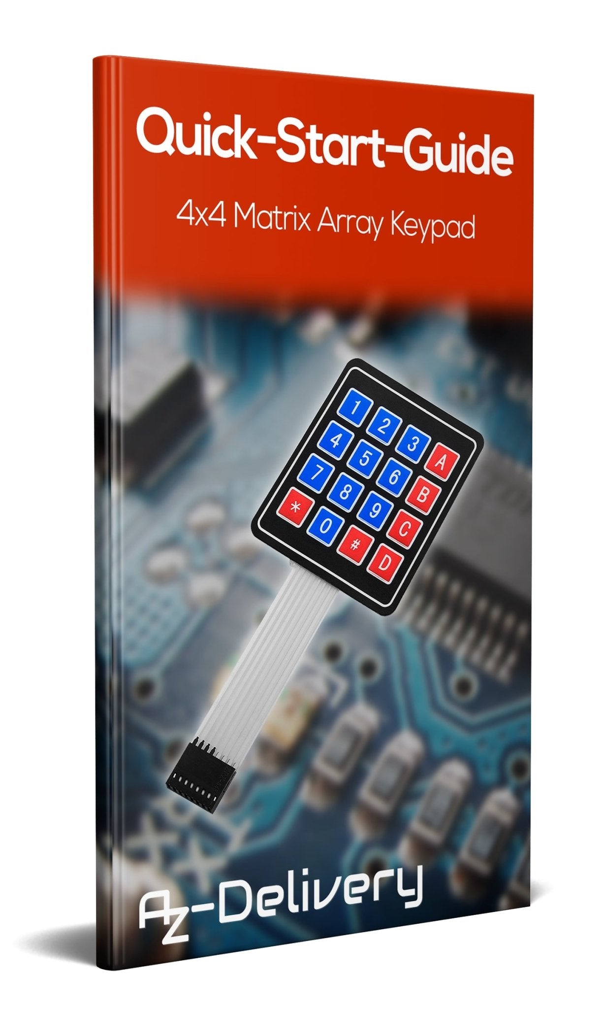 4x4 Matrix Array Keypad Tastenfeld Tastatur kompatibel mit Arduino und Raspberry Pi