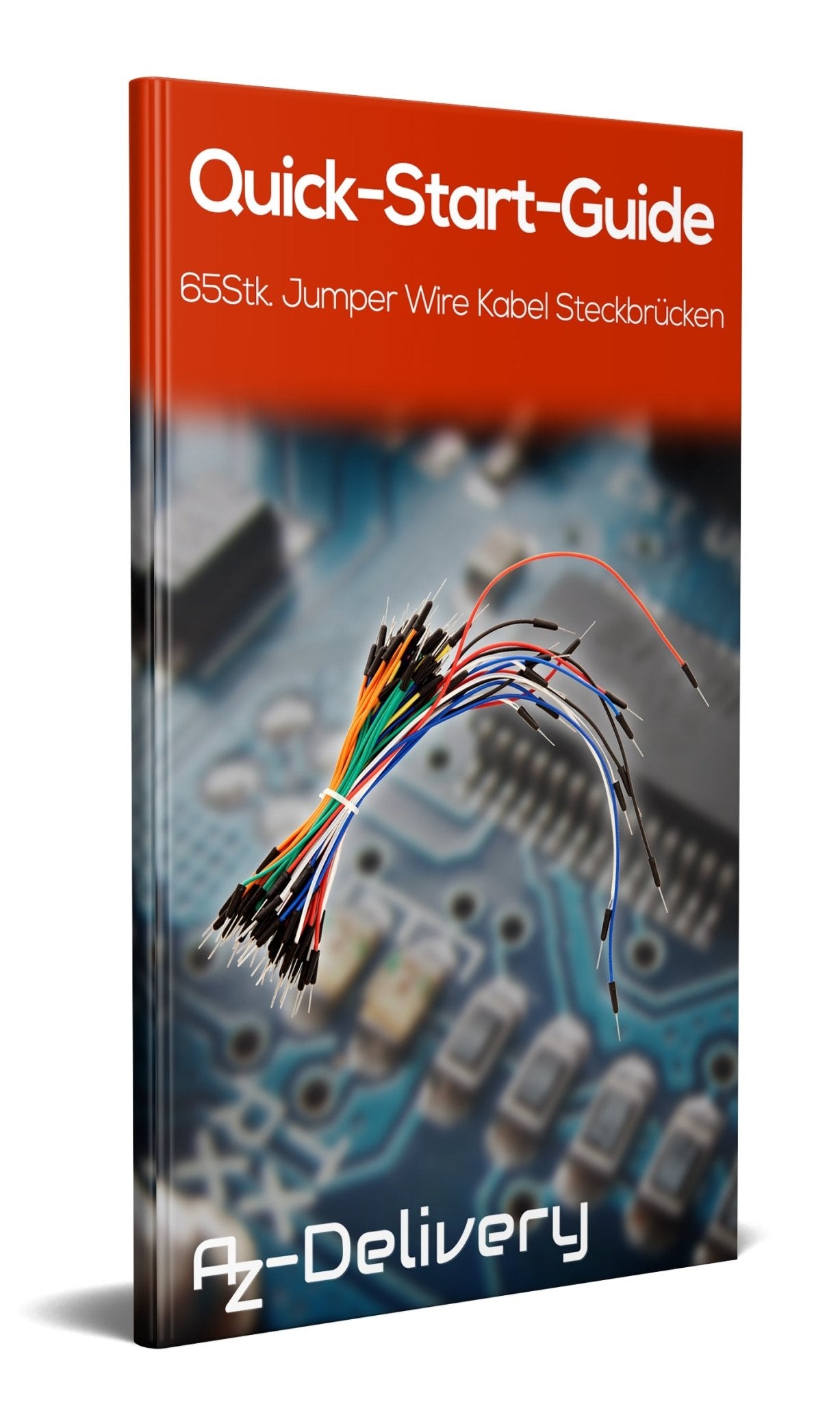 65Stk. Jumper Wire Kabel Steckbrücken für Breadboard, Steckbrett