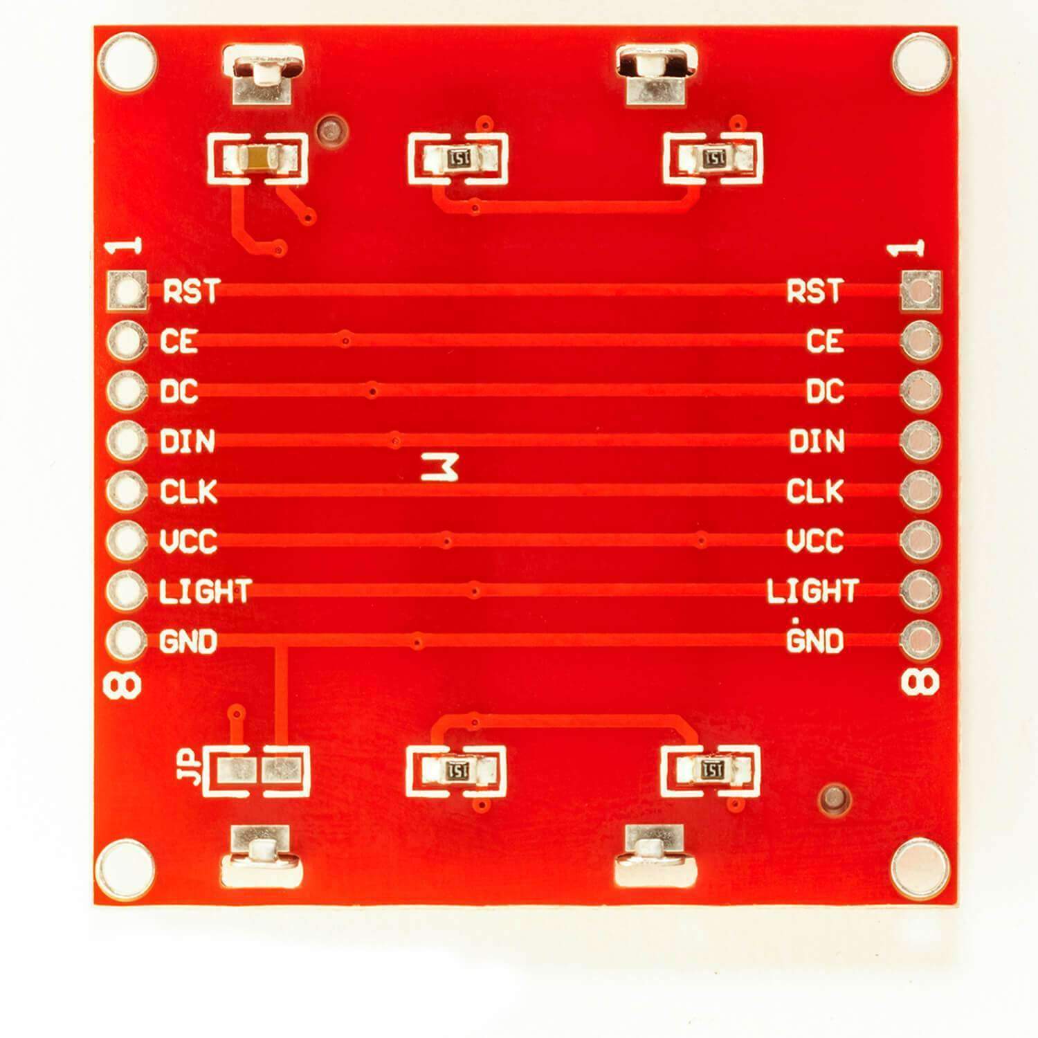 84 x 48 Pixel LCD Display Modul mit Hintergrundbeleuchtung für Nokia 5110 und Joystick PS2 Gamepad - AZ-Delivery