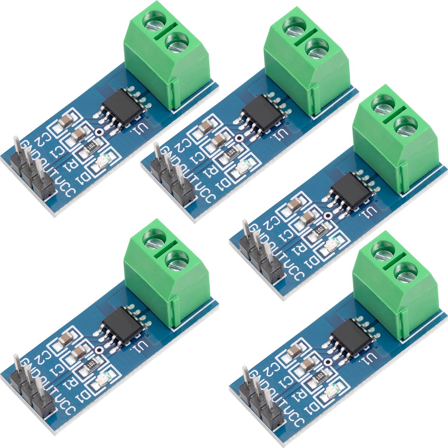 ACS712 30A Ampere Stromsensor Range Modul Current Sensor kompatibel mit Arduino - AZ-Delivery