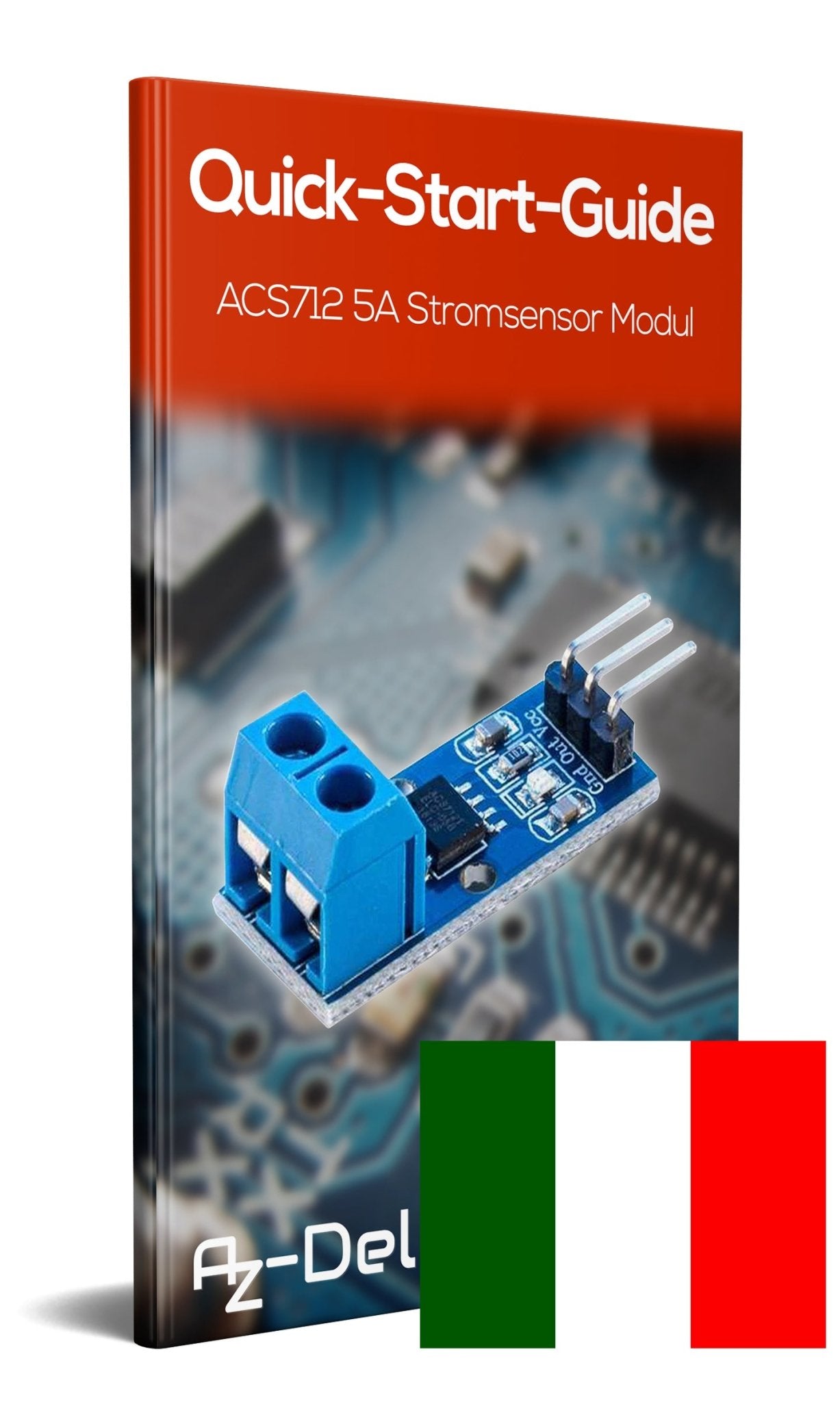 ACS712 Stromsensor 5A Messbereich Range Modul Current Sensor für Bascom - AZ-Delivery