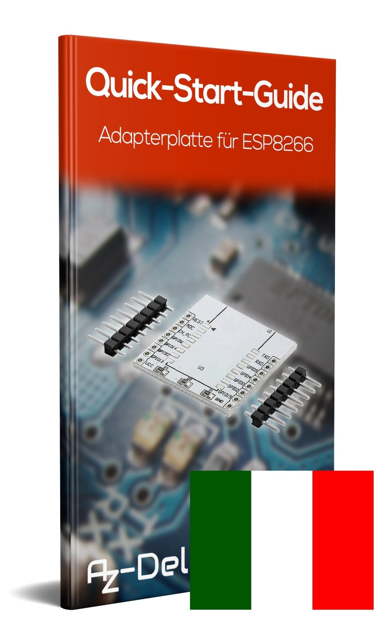 Adapterplatte für ESP8266 (Breakout) - AZ-Delivery