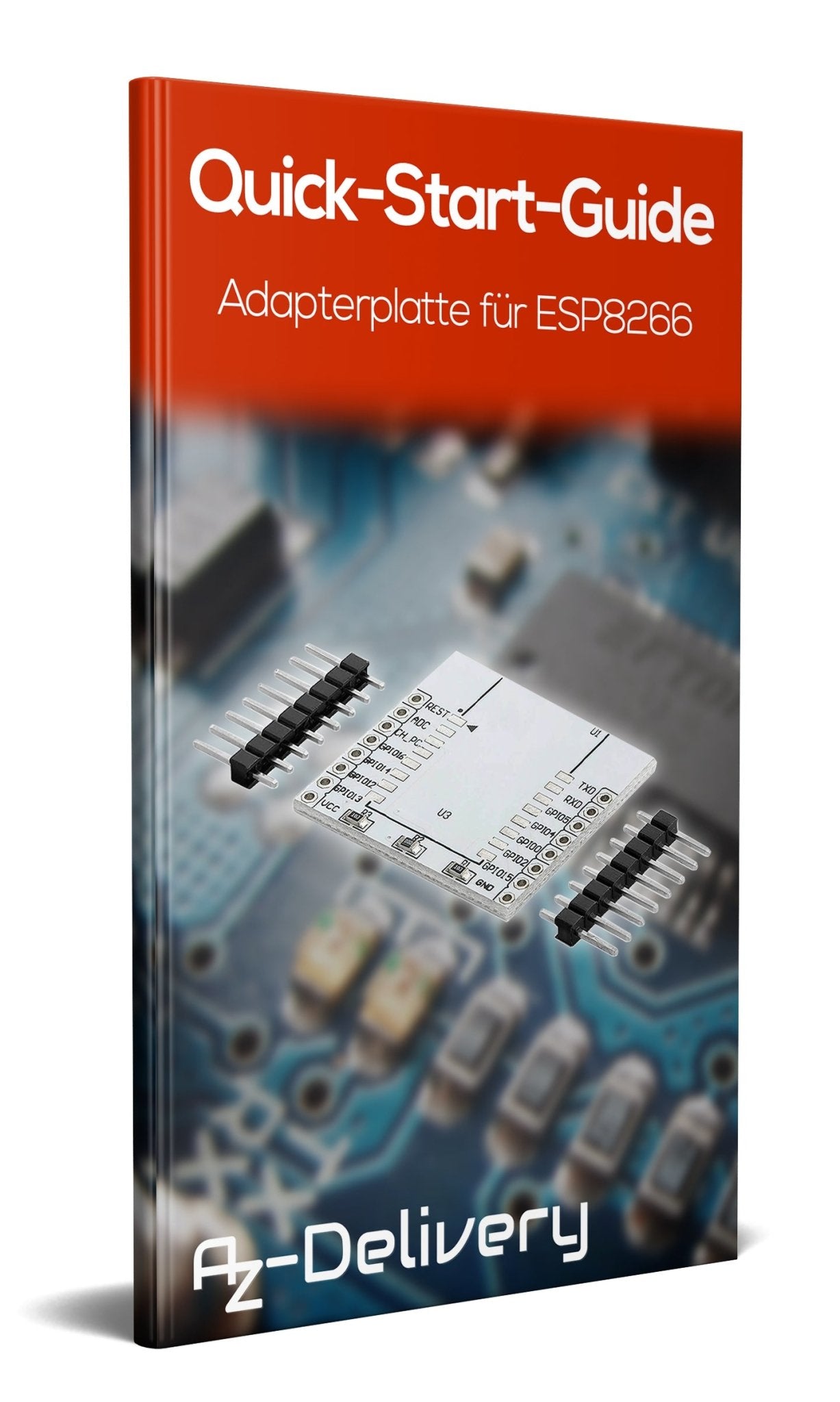 Adapterplatte für ESP8266 (Breakout) - AZ-Delivery