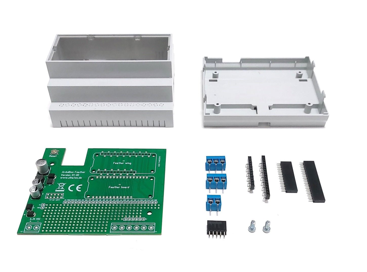 ArduiBox Feather - Hutschienen Montage- und Anschluss Set - AZ-Delivery