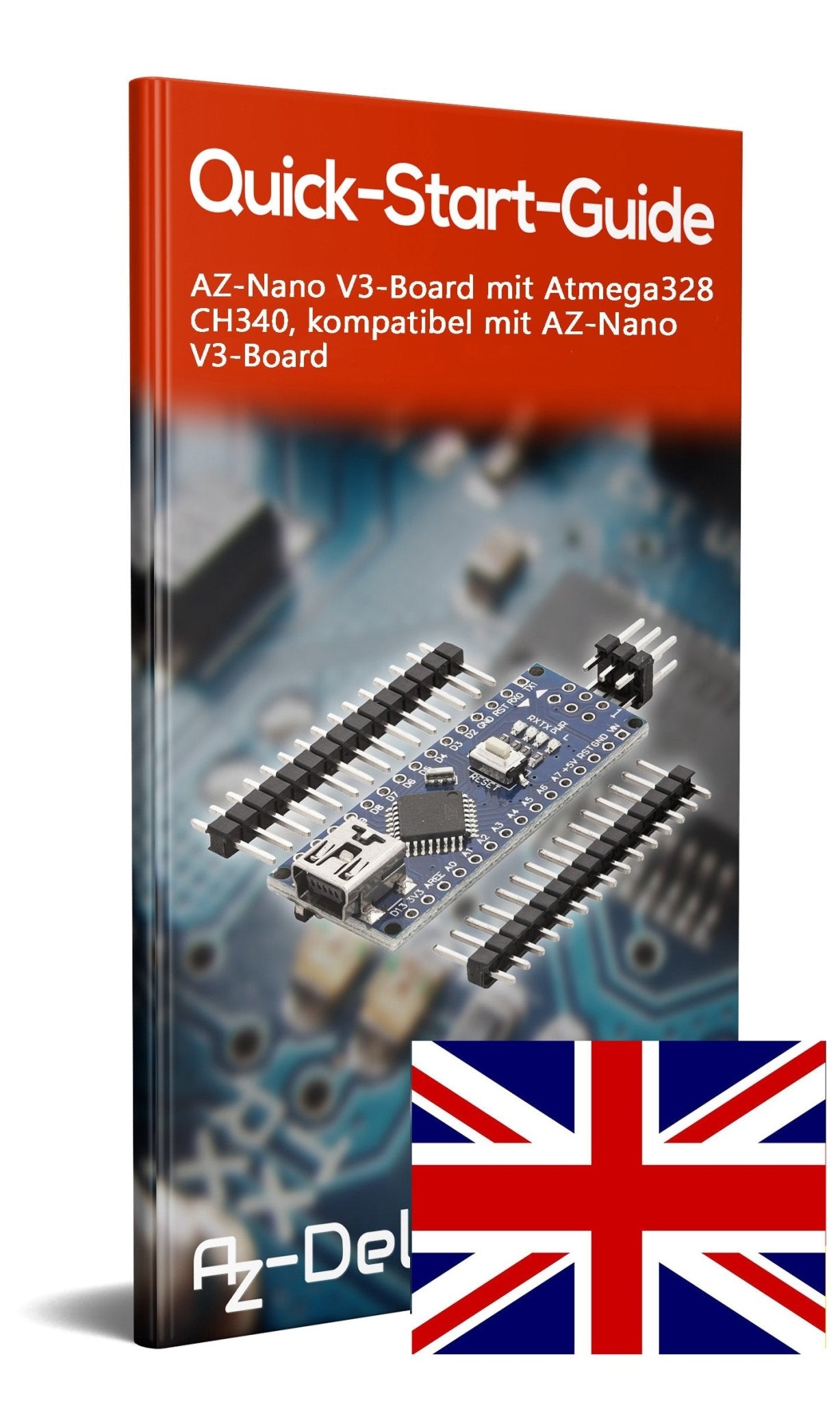 AZ-Nano V3-Board mit Atmega328 CH340! - AZ-Delivery