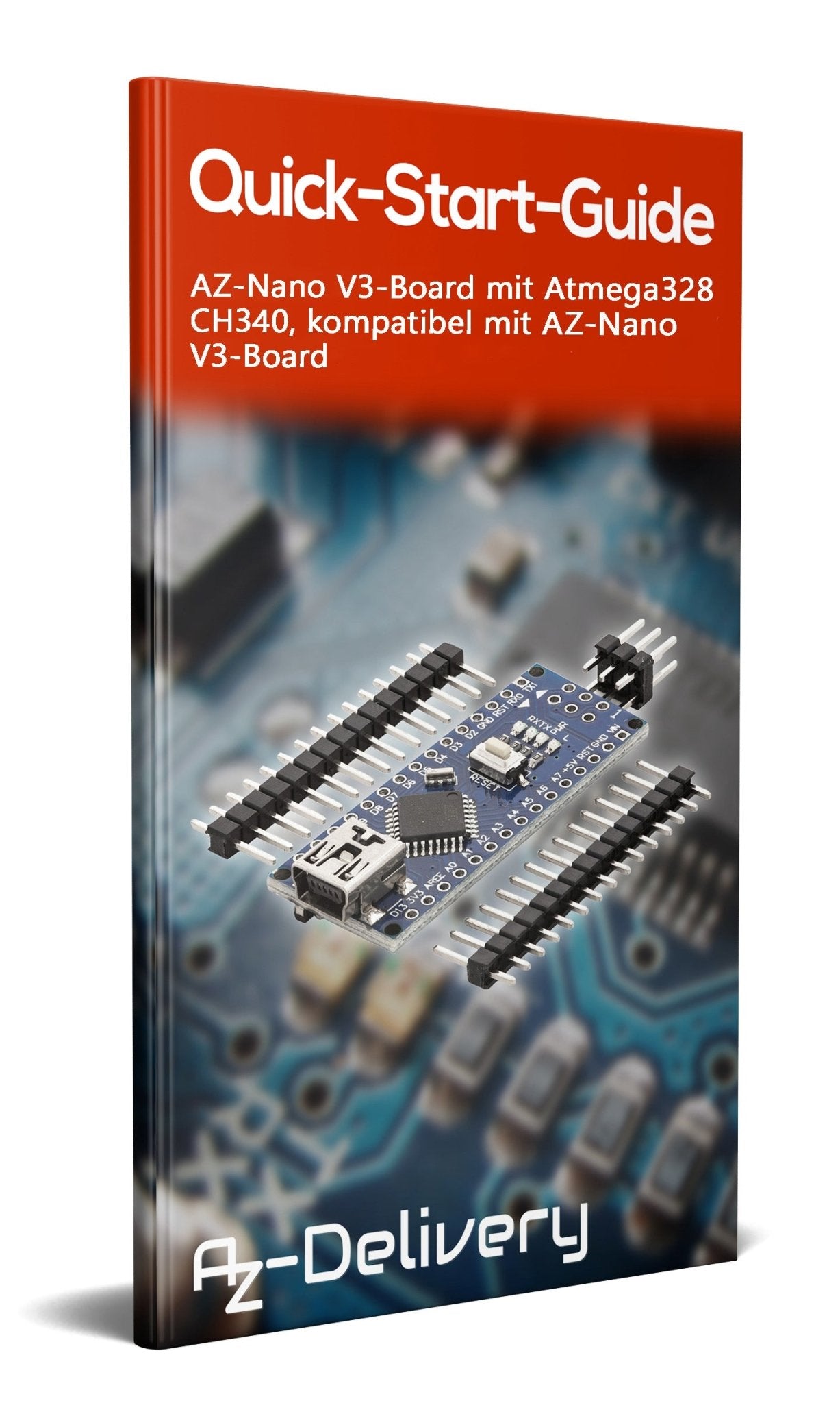 AZ-Nano V3-Board mit Atmega328 CH340! - AZ-Delivery