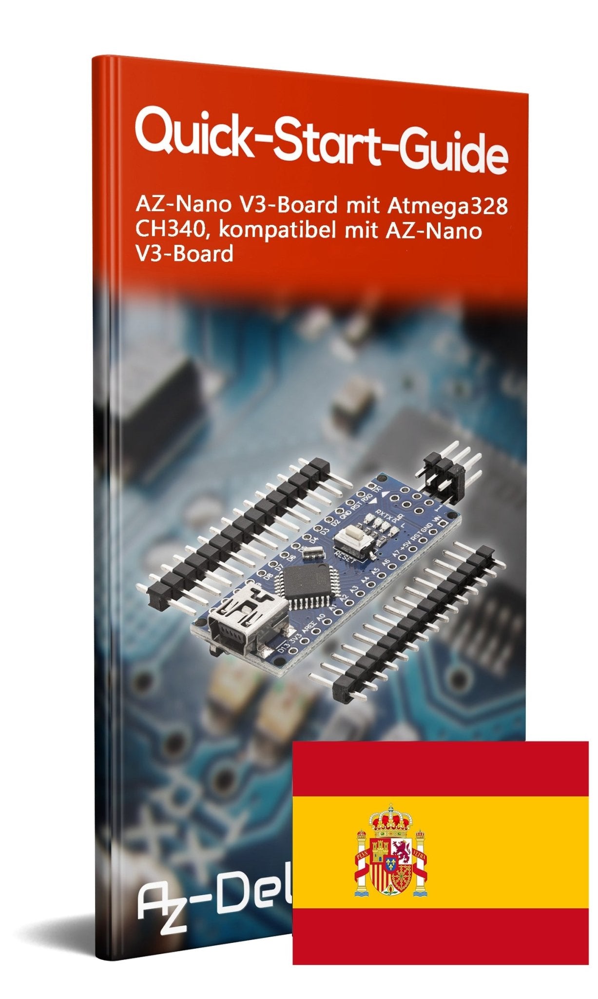 AZ-Nano V3-Board mit Atmega328 CH340! - AZ-Delivery