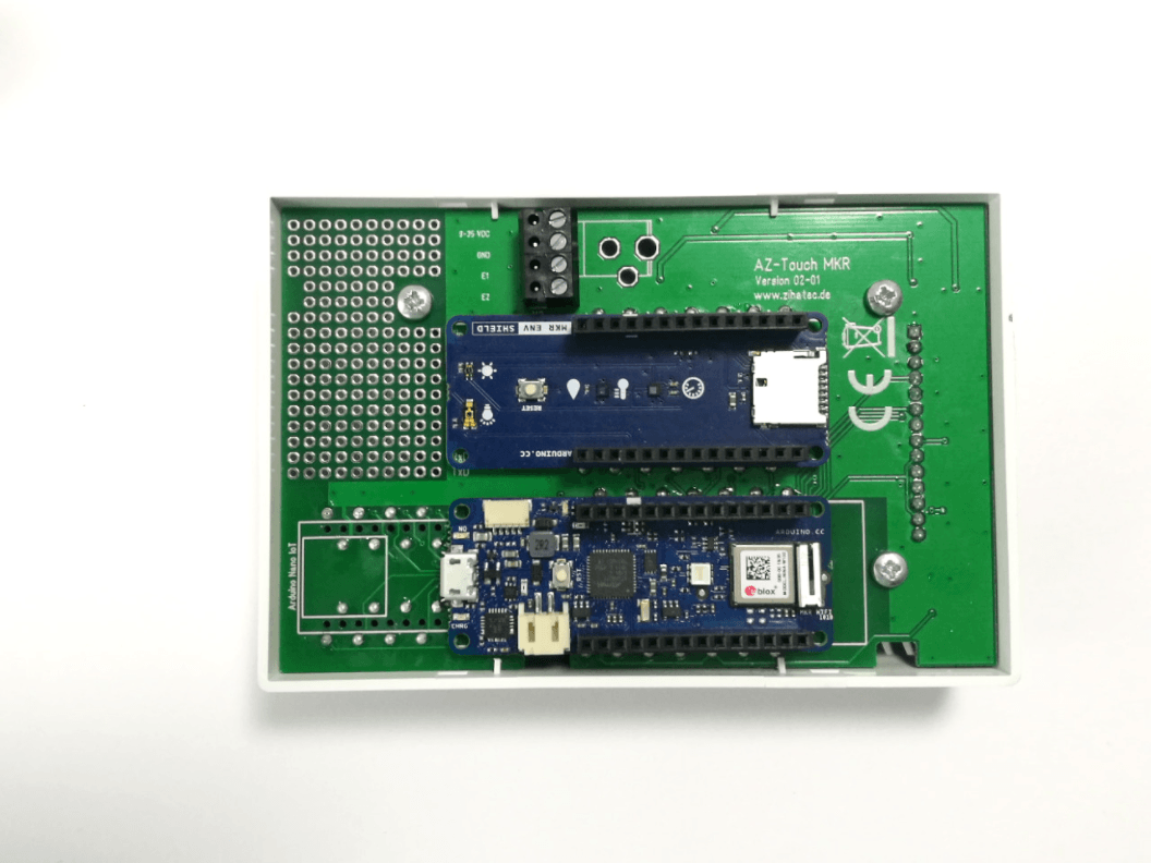 AZ-Touch Wandgehäuseset mit Touchscreen kompatibel mit Arduino MKR - AZ-Delivery