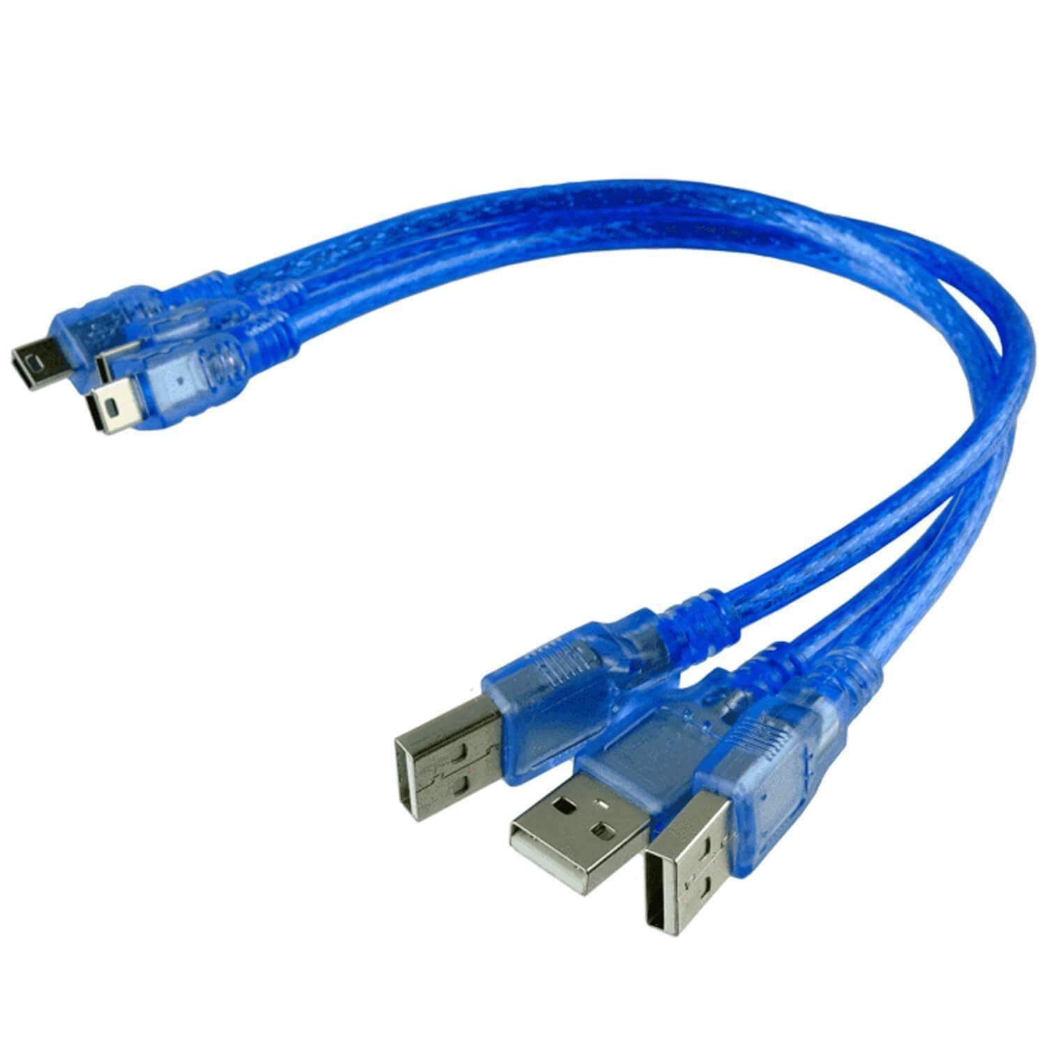 Blaues Mini USB Kabel, 100% kompatibel mit Nano V3 - AZ-Delivery