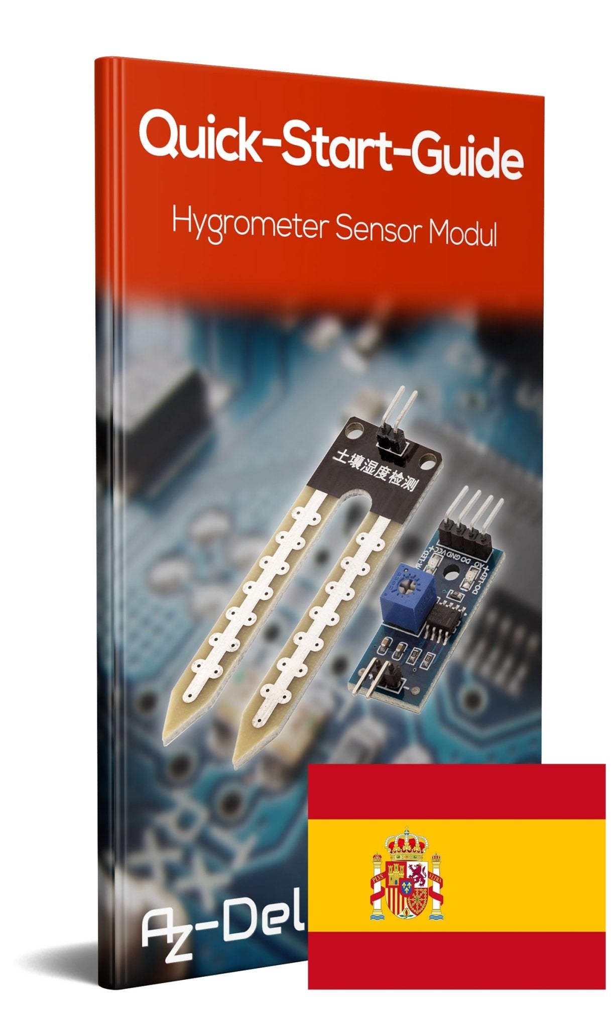 Bodenfeuchtesensor Hygrometer Boden Feuchtigkeit Module - AZ-Delivery