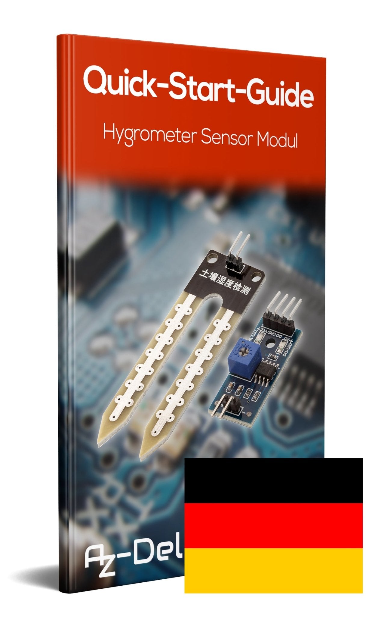 Bodenfeuchtesensor Hygrometer Boden Feuchtigkeit Module - AZ-Delivery