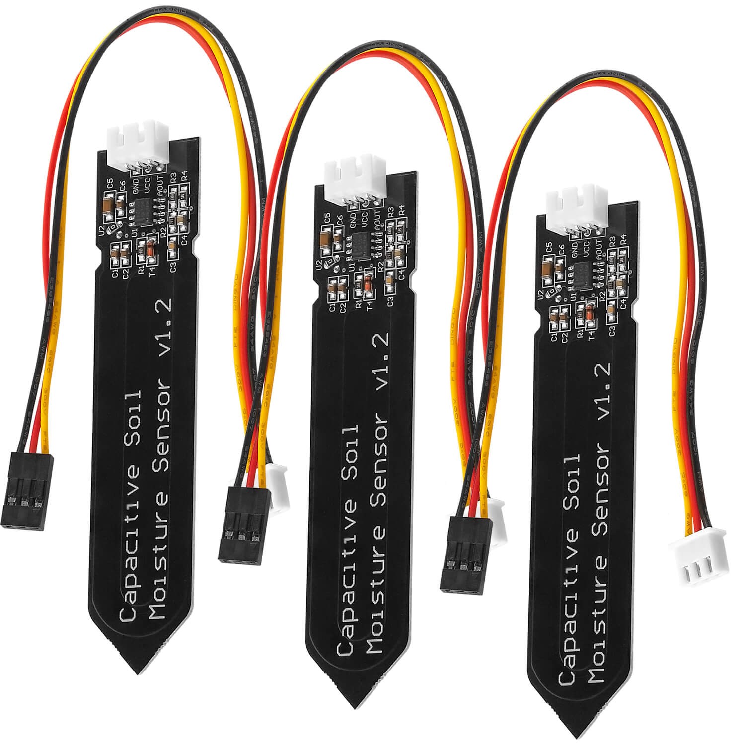 Bodenfeuchtesensor Hygrometer Modul V1.2 kapazitiv kompatibel mit Arduino und Raspberry Pi - AZ-Delivery