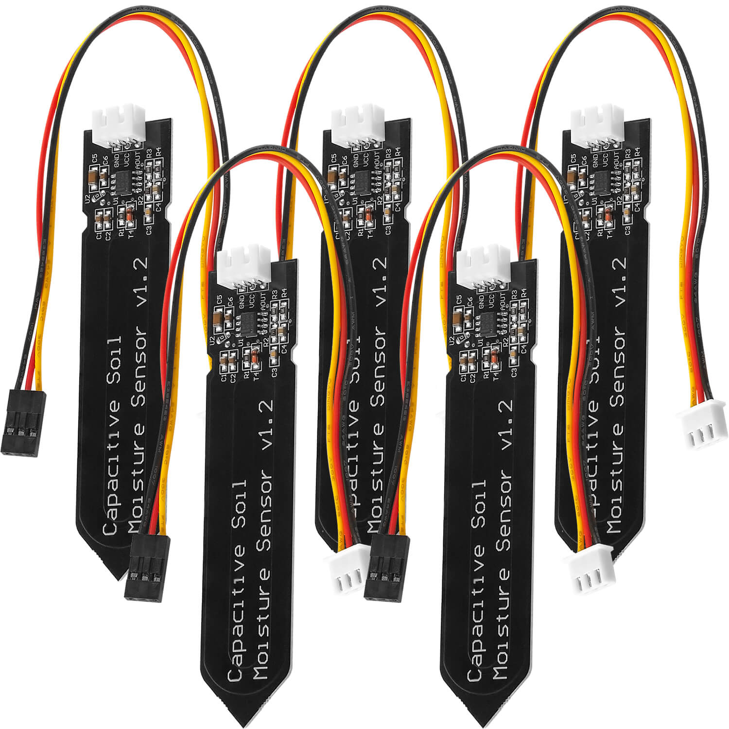 Bodenfeuchtesensor Hygrometer Modul V1.2 kapazitiv kompatibel mit Arduino und Raspberry Pi - AZ-Delivery