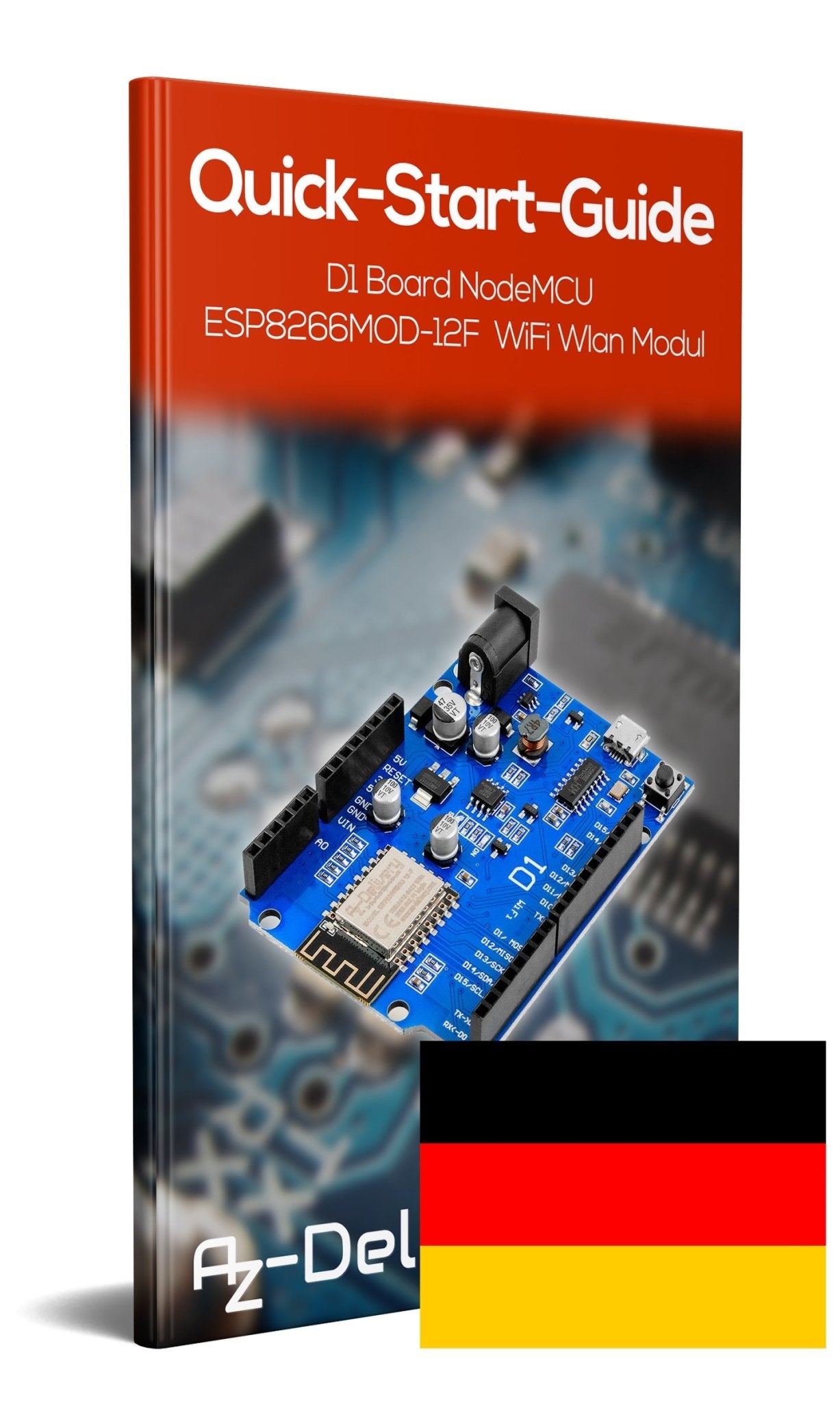 D1 Board NodeMCU ESP8266MOD-12F WiFi Wlan Modul - AZ-Delivery