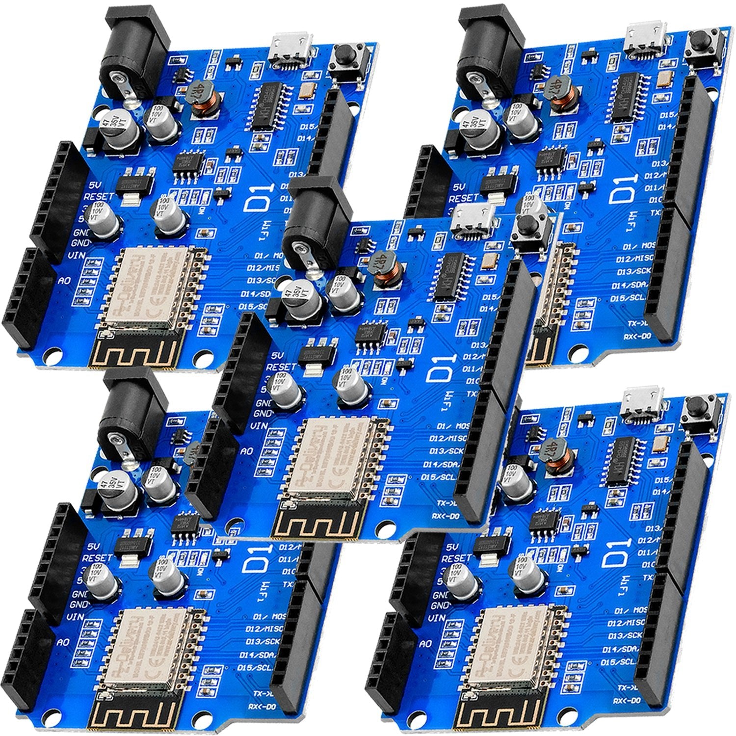 D1 Board NodeMCU ESP8266MOD-12F WiFi Wlan Modul kompatibel mit Arduino - AZ-Delivery