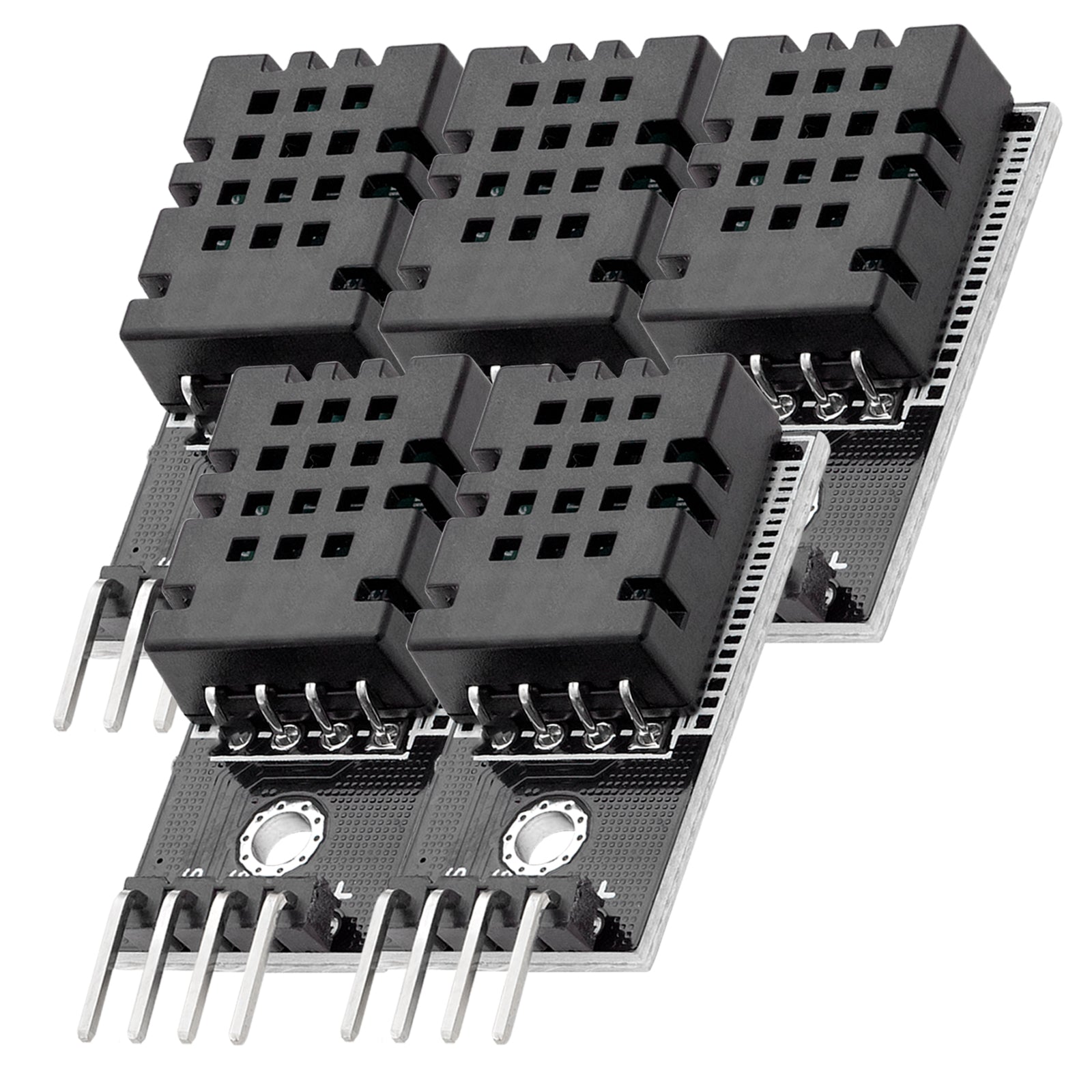 DHT20 Digitaler Temperatursensor und Luftfeuchtigkeitssensor mit I2C Schnittstelle 2.5V bis 5.5V kompatibel mit Raspberry Pi Board für DIY Mikroelektronik-Projekte - AZ-Delivery