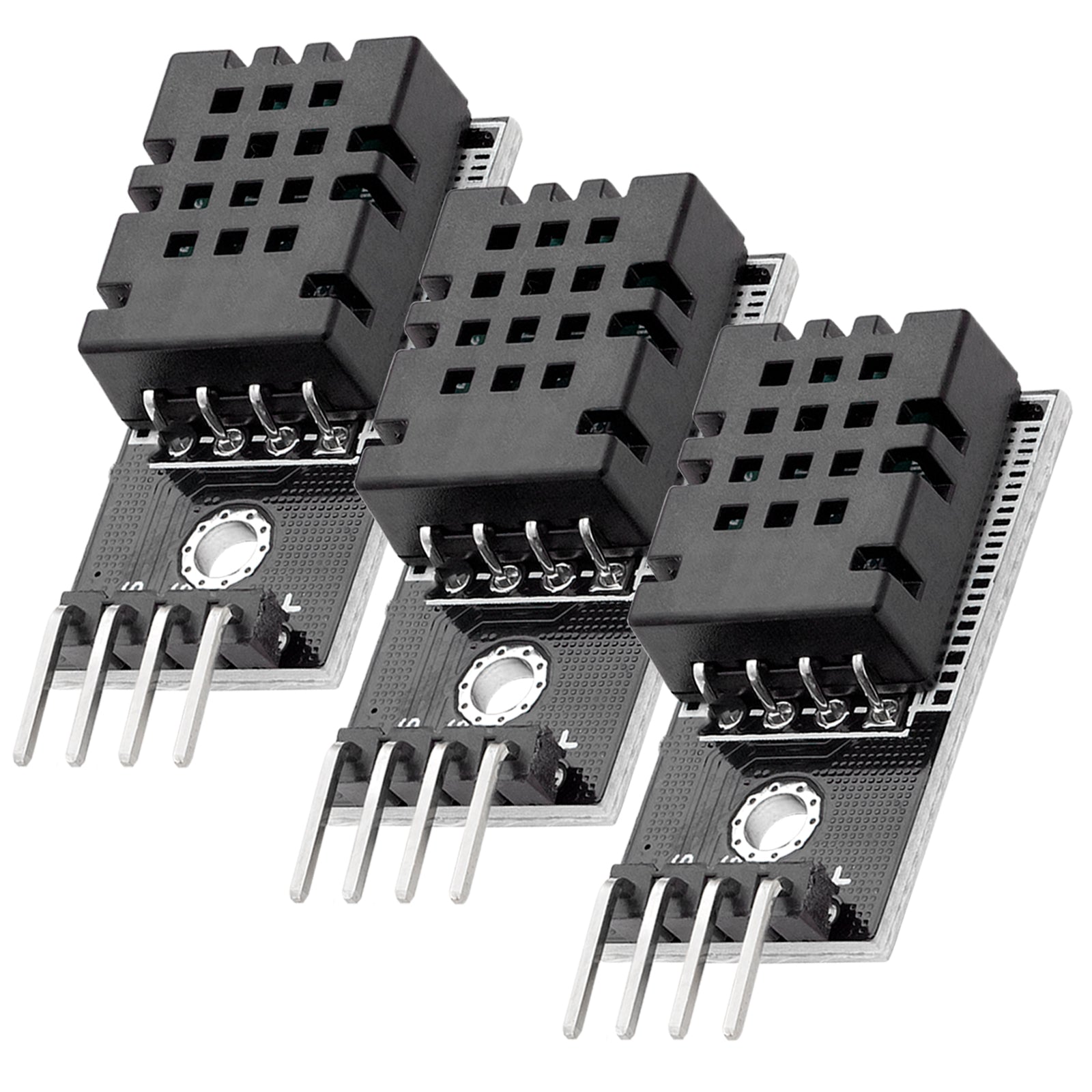 DHT20 Digitaler Temperatursensor und Luftfeuchtigkeitssensor mit I2C Schnittstelle 2.5V bis 5.5V kompatibel mit Raspberry Pi Board für DIY Mikroelektronik-Projekte - AZ-Delivery