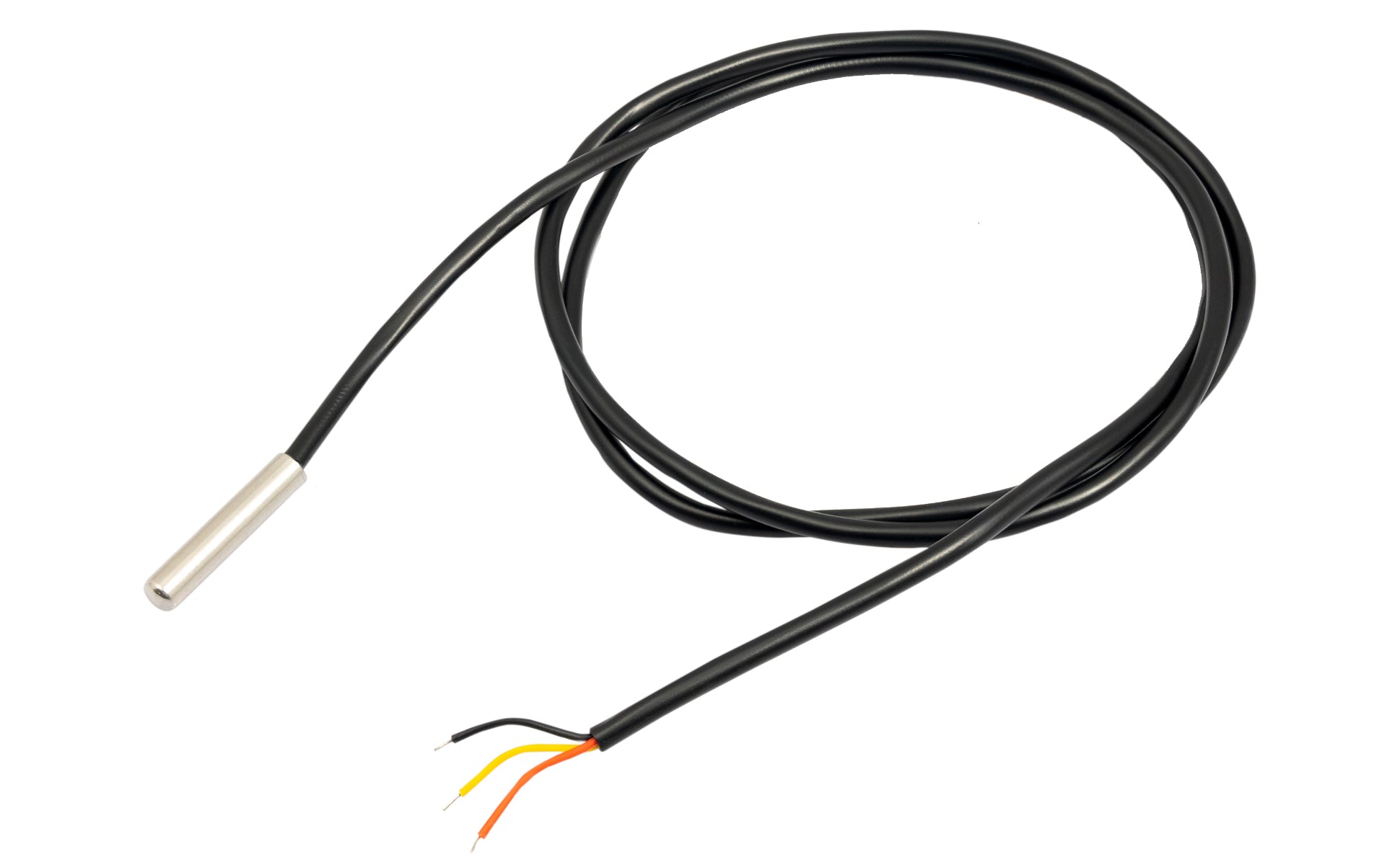 DS18B20 1M Kabel digitaler Edelstahl Temperatursensor ohne Schrumpfschlauch, kompatibel mit Arduino und Raspberry Pi - AZ-Delivery