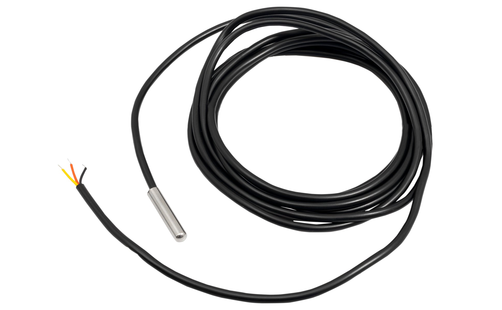 DS18B20 3M Kabel digitaler Edelstahl Temperatursensor ohne Schrumpfschlauch, kompatibel mit Arduino und Raspberry Pi - AZ-Delivery
