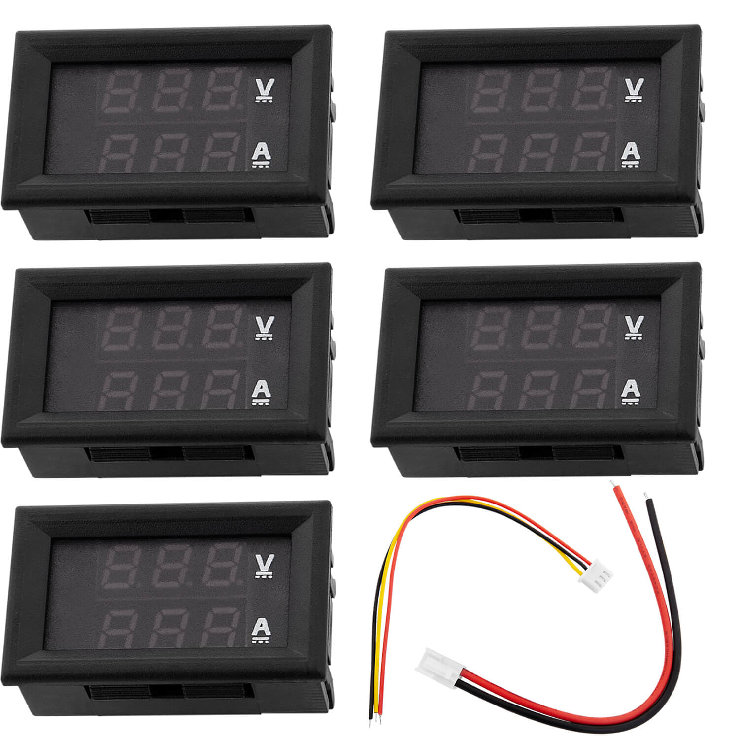DSN-VC288 Voltmeter Amperemeter Modul mit LED Display kompatibel mit Arduino und Raspberry Pi - AZ-Delivery