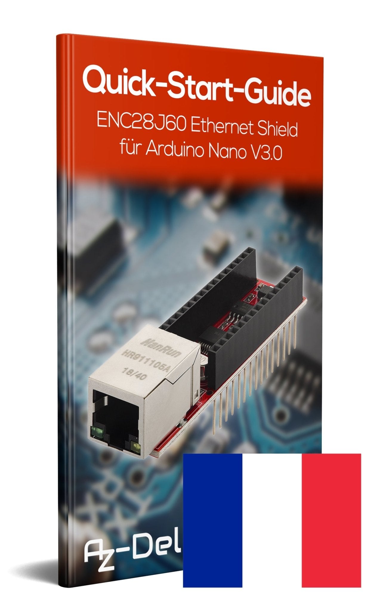 ENC28J60 Ethernet Shield für Nano V3.0 - AZ-Delivery