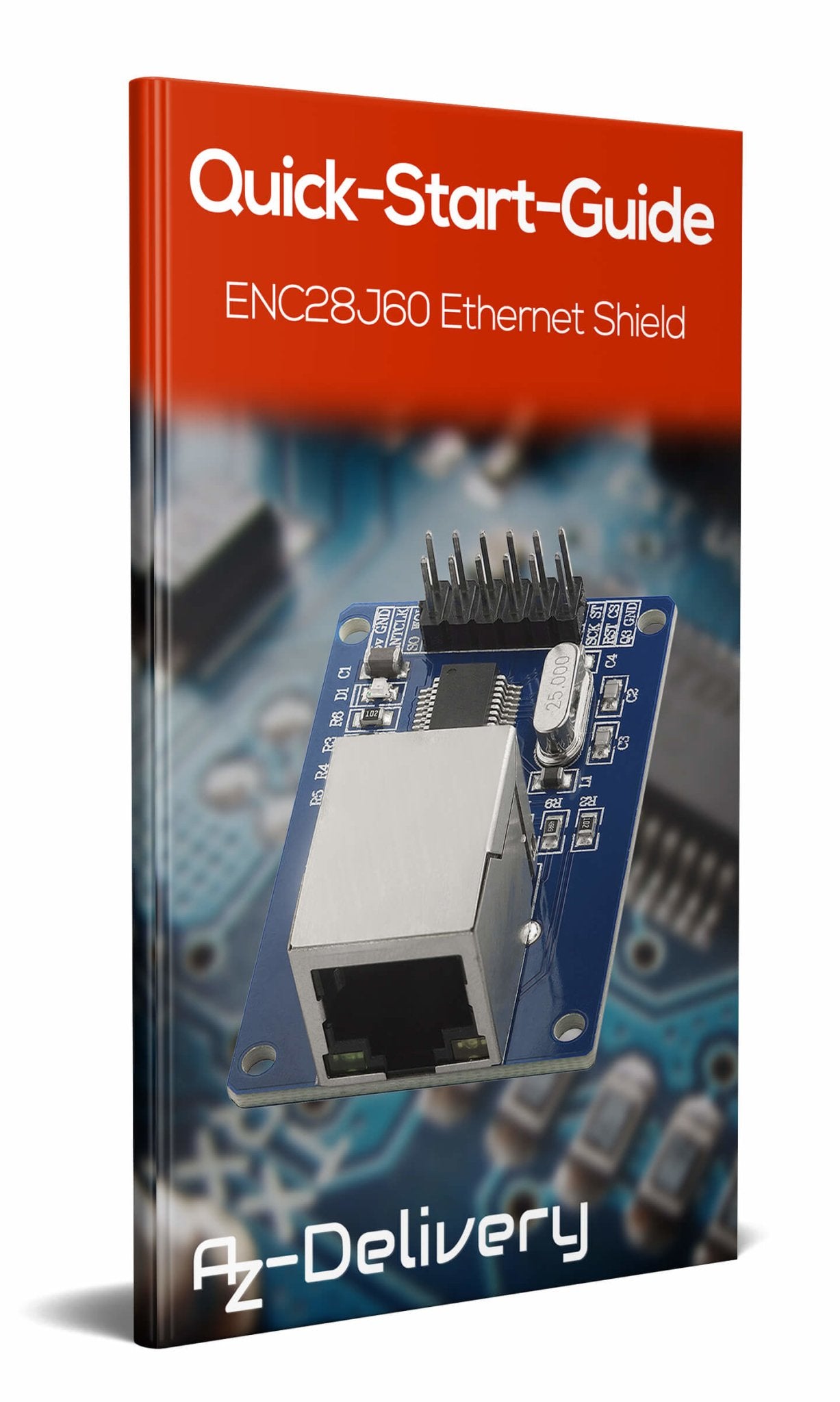 ENC28J60 Ethernet Shield LAN Netzwerk Modul - AZ-Delivery