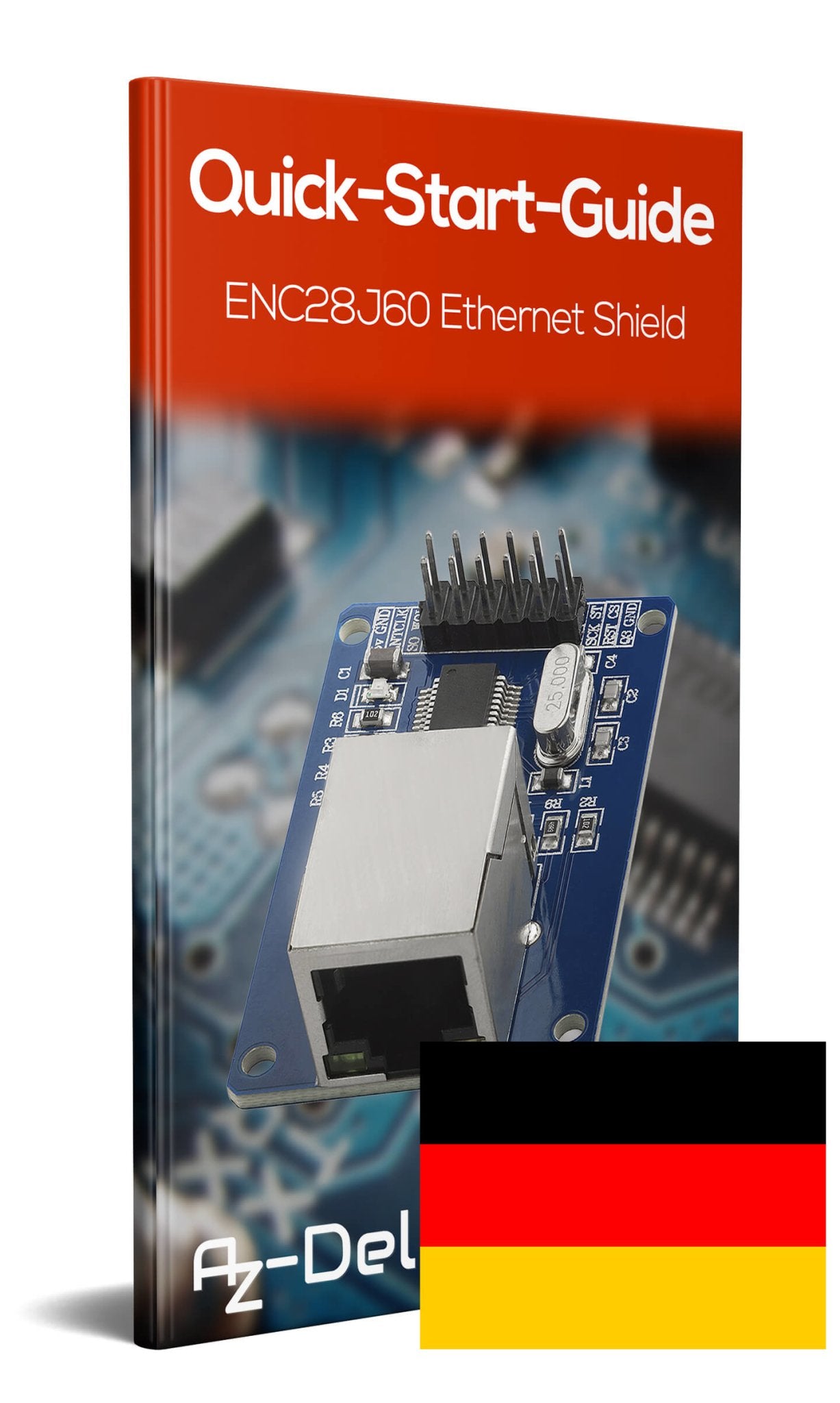 ENC28J60 Ethernet Shield LAN Netzwerk Modul - AZ-Delivery