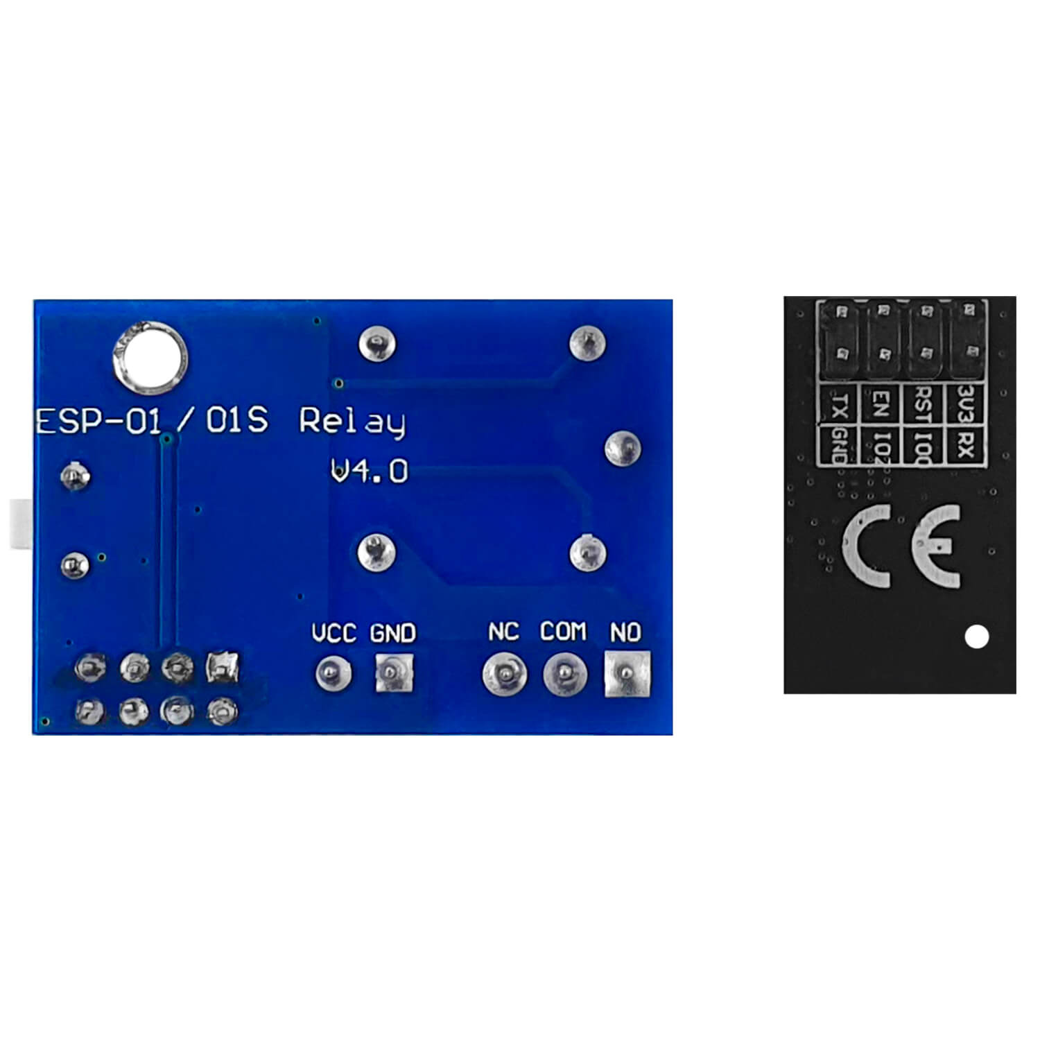 ESP8266-01S ESP-01S Wlan WiFi Modul 5V mit Relais Adapter - AZ-Delivery