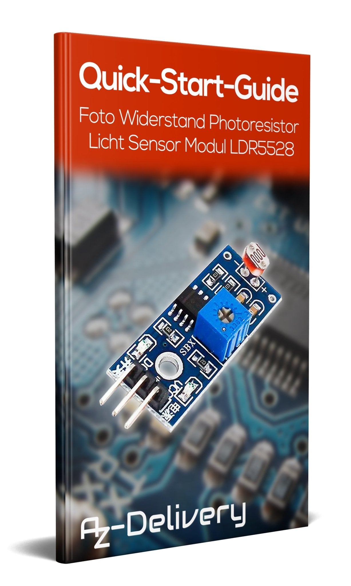 Foto Widerstand Photoresistor Licht Sensor Modul LDR5528 - AZ-Delivery