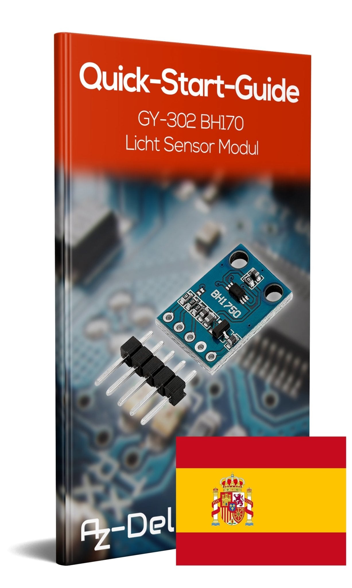 GY-302 BH1750 Licht Sensor Helligkeitsensor für Raspberry Pi - AZ-Delivery